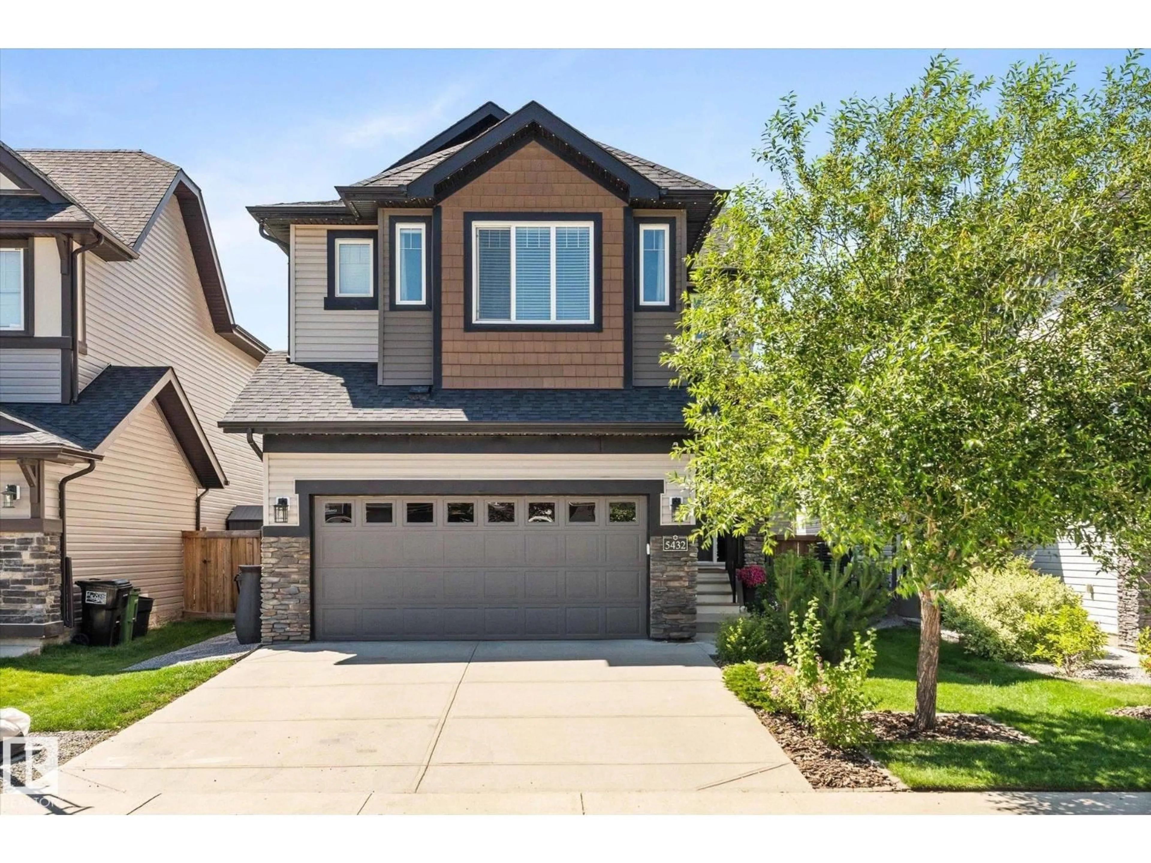 Home with vinyl exterior material, street for 5432 ALLBRIGHT SQ, Edmonton Alberta T6W3H7
