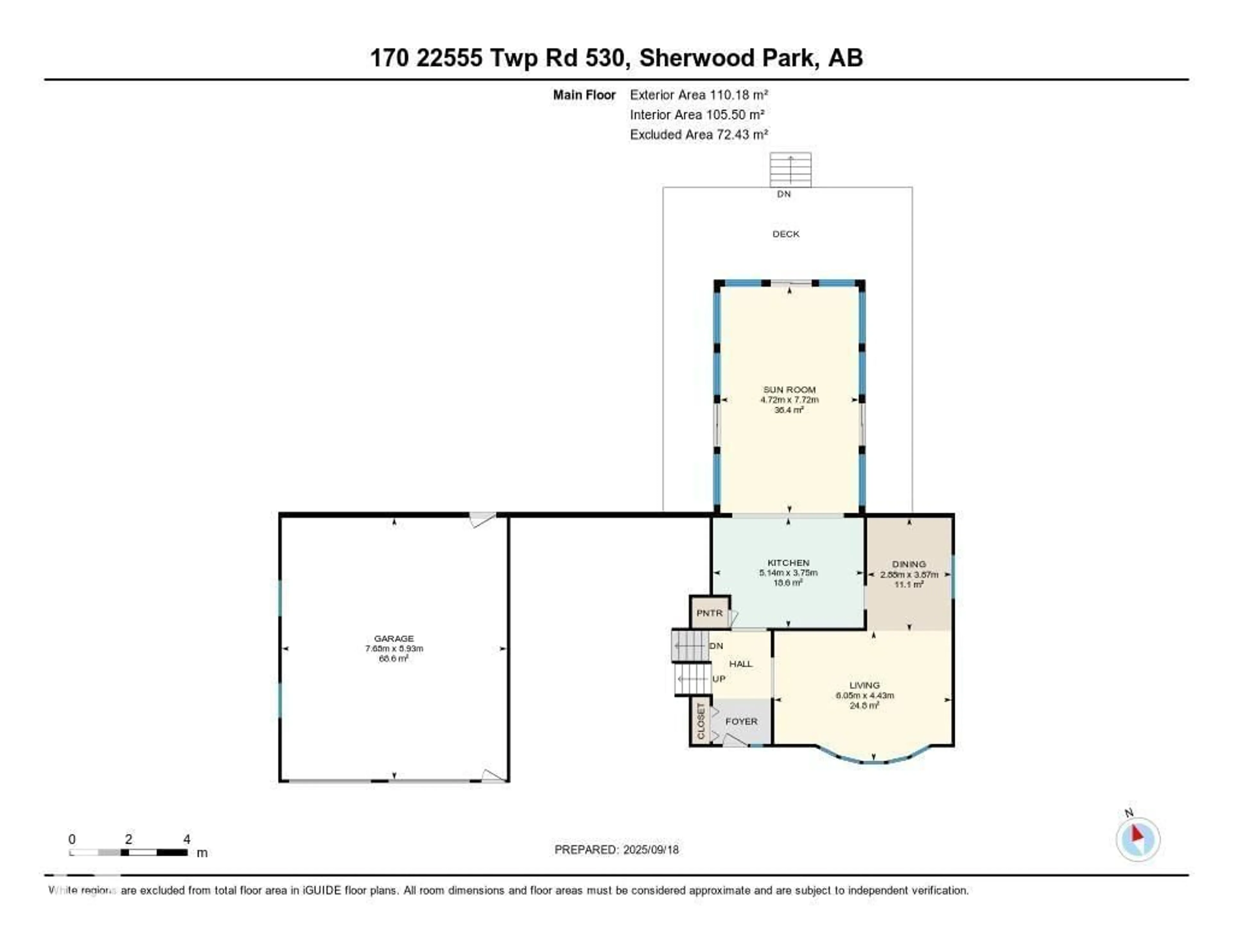 Floor plan for 170 22555 TWP ROAD 530, Rural Strathcona County Alberta T8A4T7