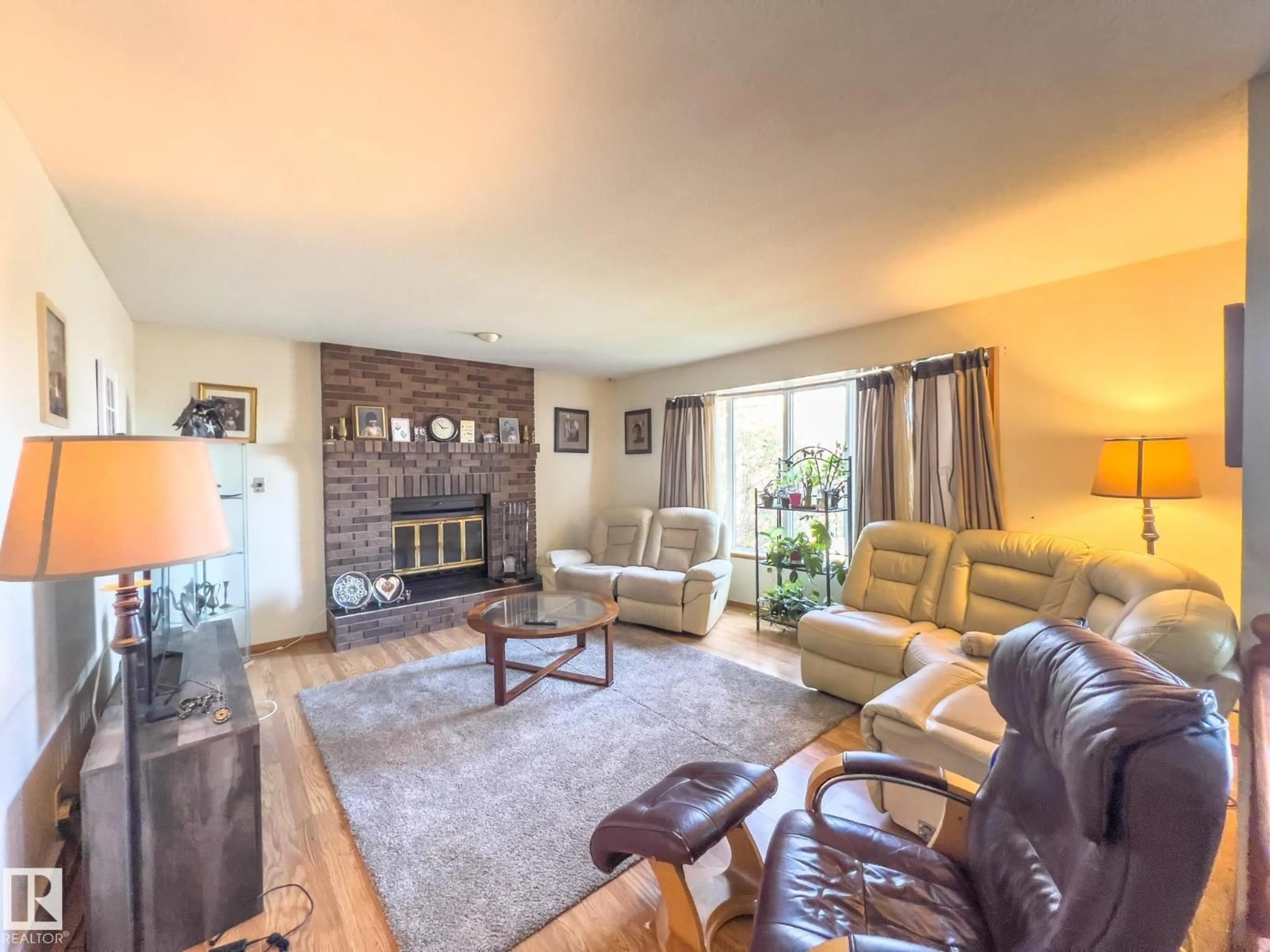 Living room with furniture, unknown for 4302 41 ST, Bonnyville Town Alberta T9N1V9