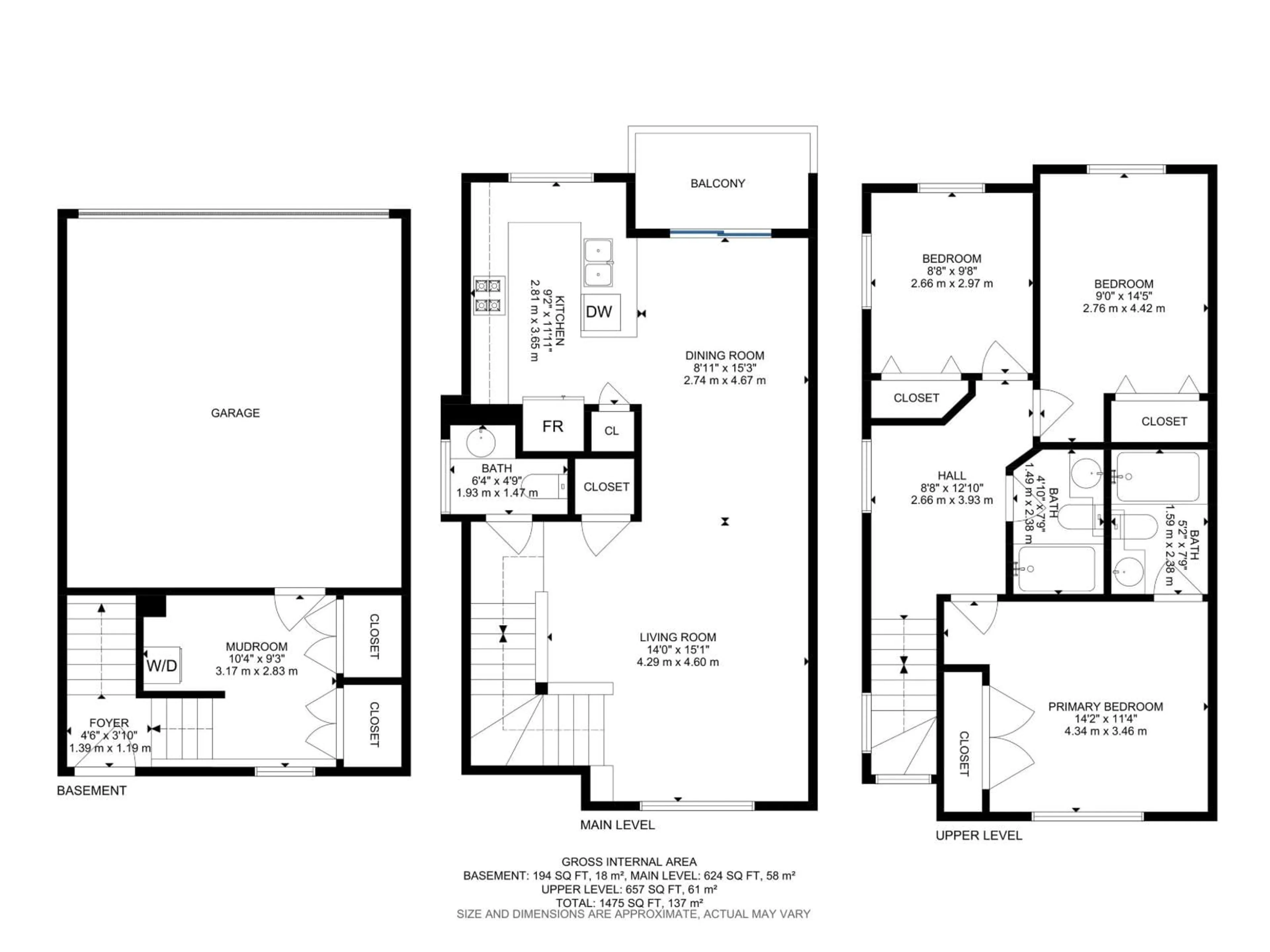 Floor plan for #4 - 2121 HADDOW DR, Edmonton Alberta T6R0W6