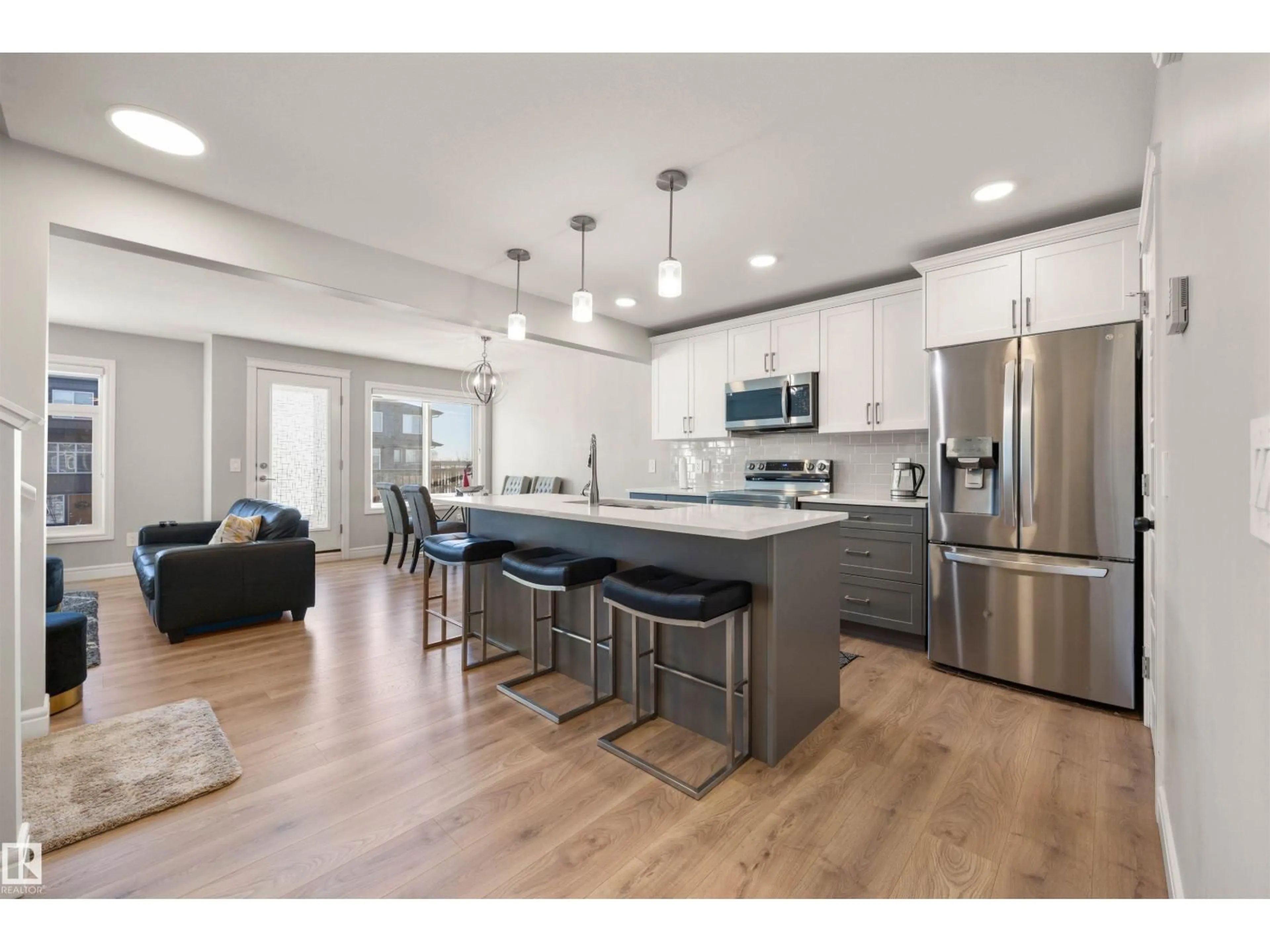 Open concept kitchen, unknown for SW - 7828 KORULUK LI, Edmonton Alberta T6W4V1