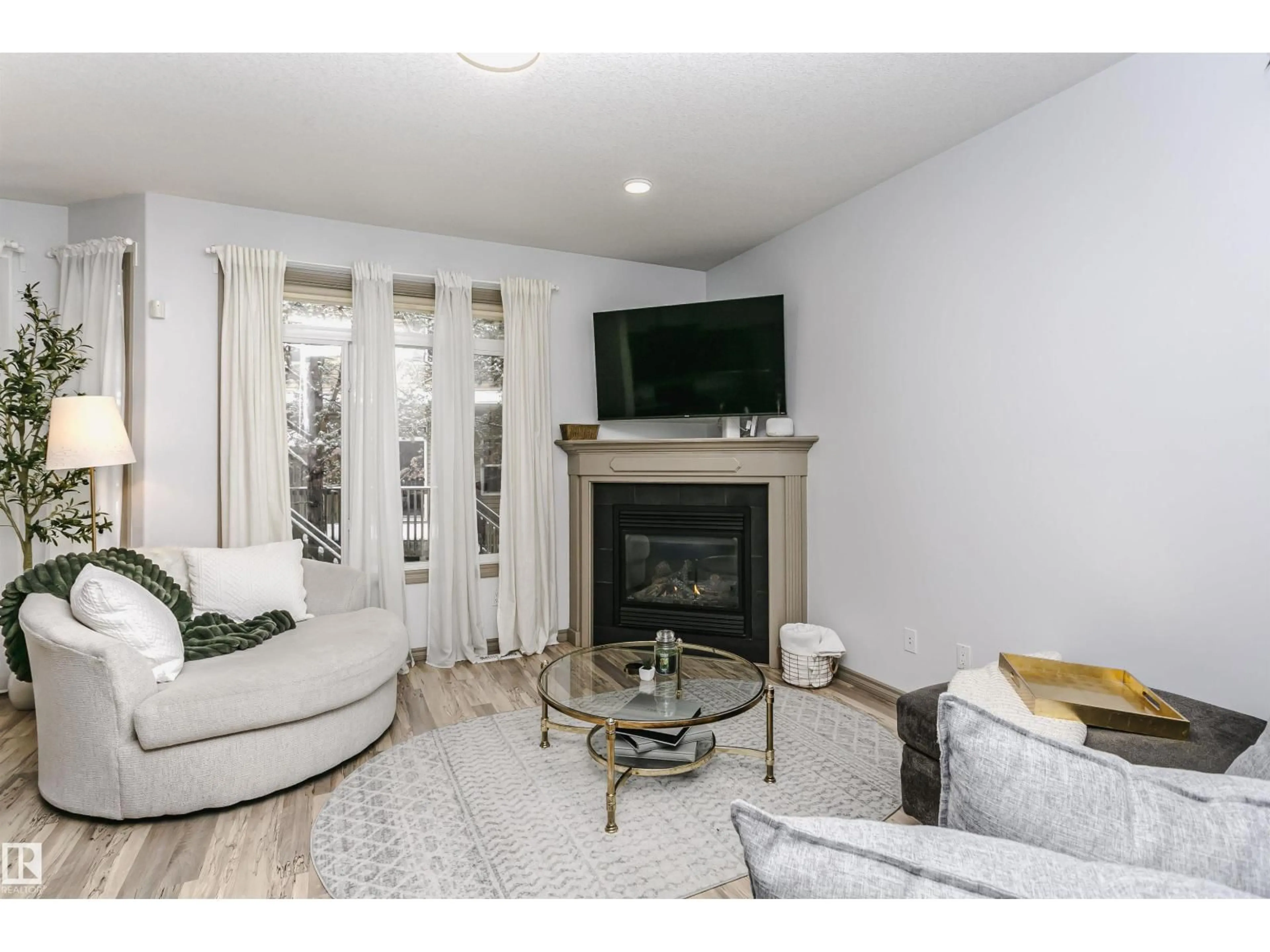 Living room with furniture, unknown for 214 41 SUMMERWOOD BV, Sherwood Park Alberta T8H0C8