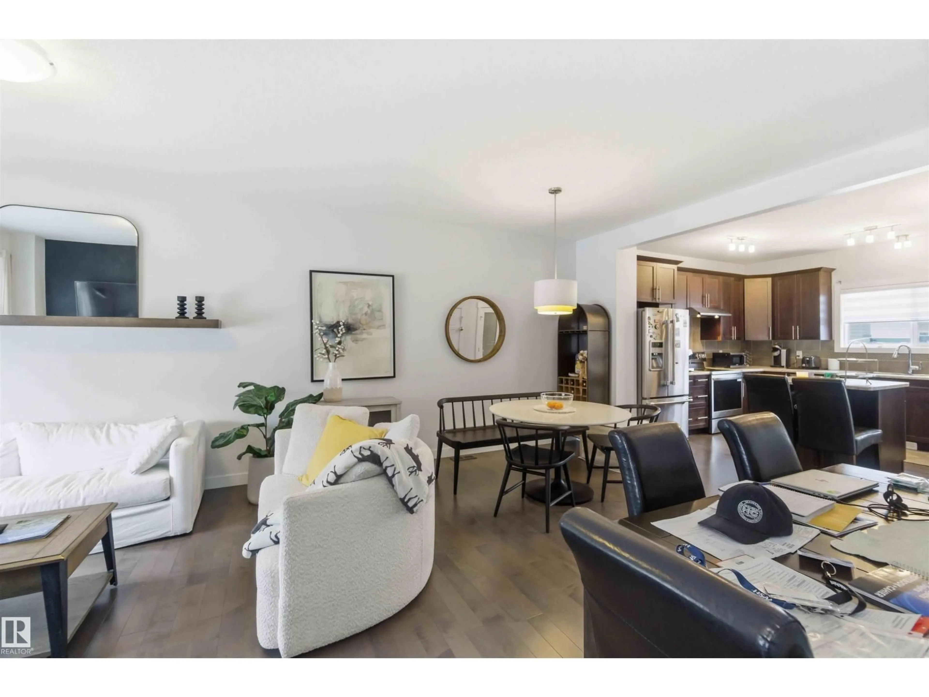 Living room with furniture, unknown for 2331 71 ST, Edmonton Alberta T6X1Z1