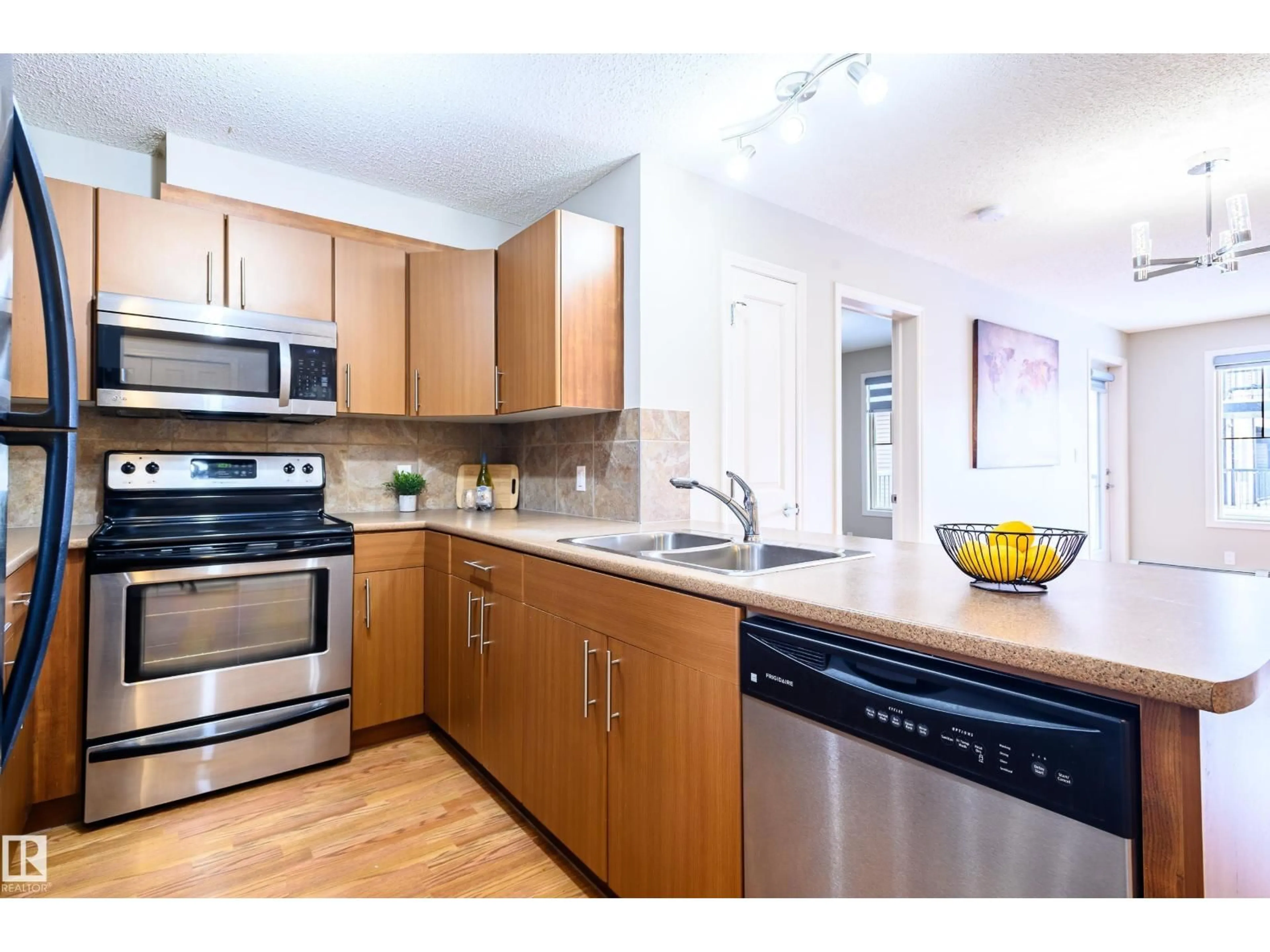 Standard kitchen, unknown for #213 - 105 AMBLESIDE DR, Edmonton Alberta T6W0J4