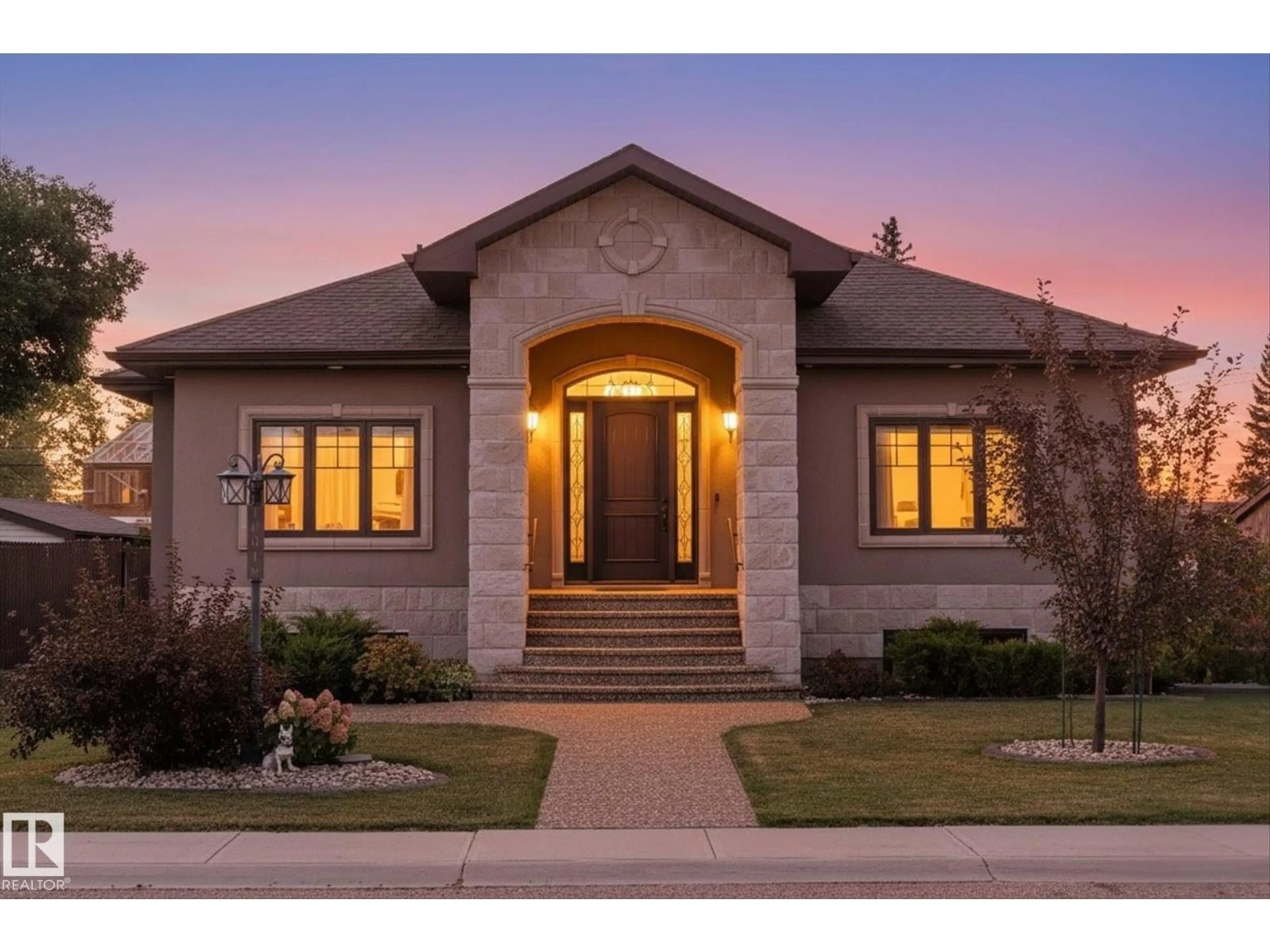 Home with brick exterior material, street for NW - 10516 158 ST, Edmonton Alberta T5P2Y6