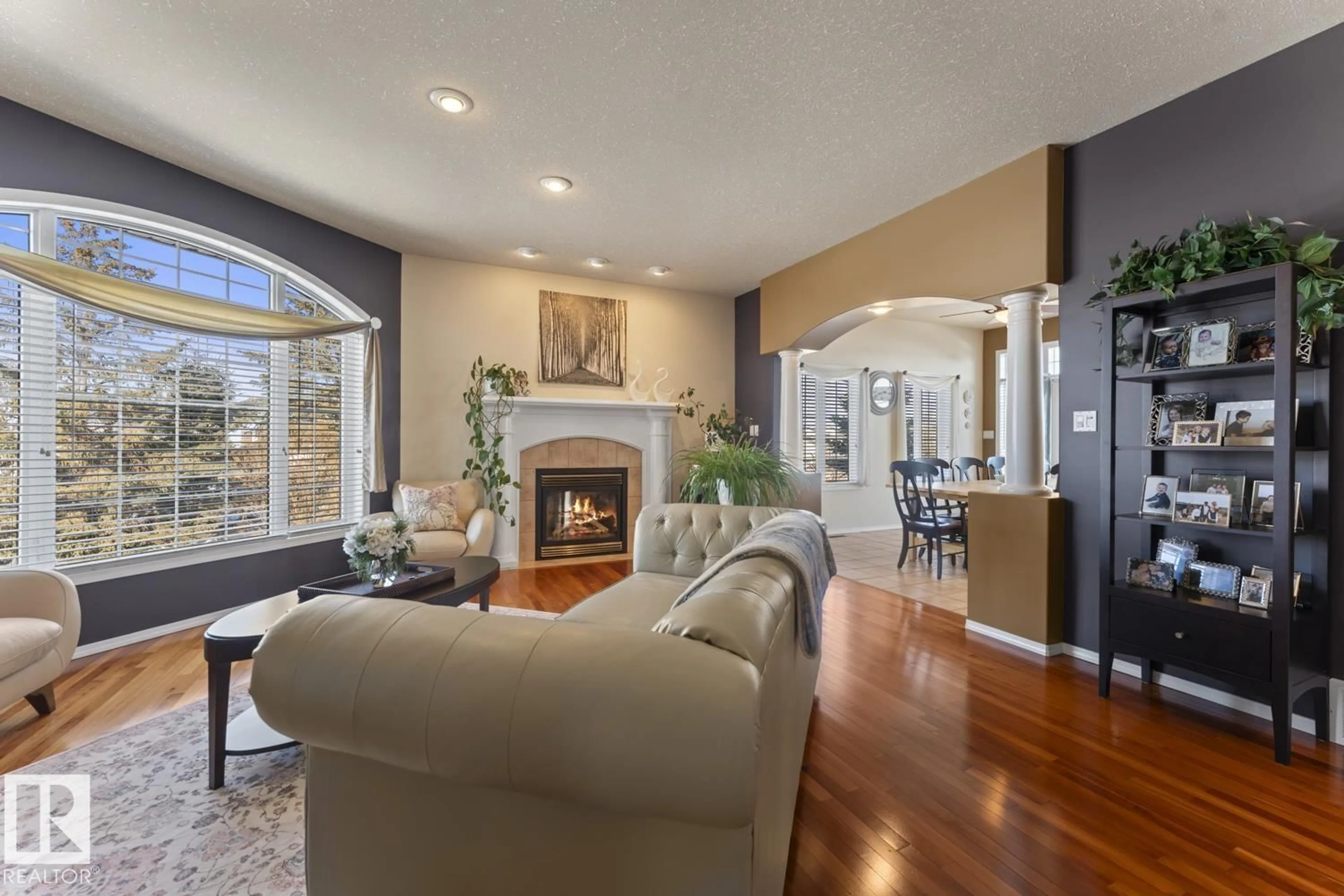 Living room with furniture, unknown for 4011 38 ST, Bonnyville Town Alberta T9N2K2