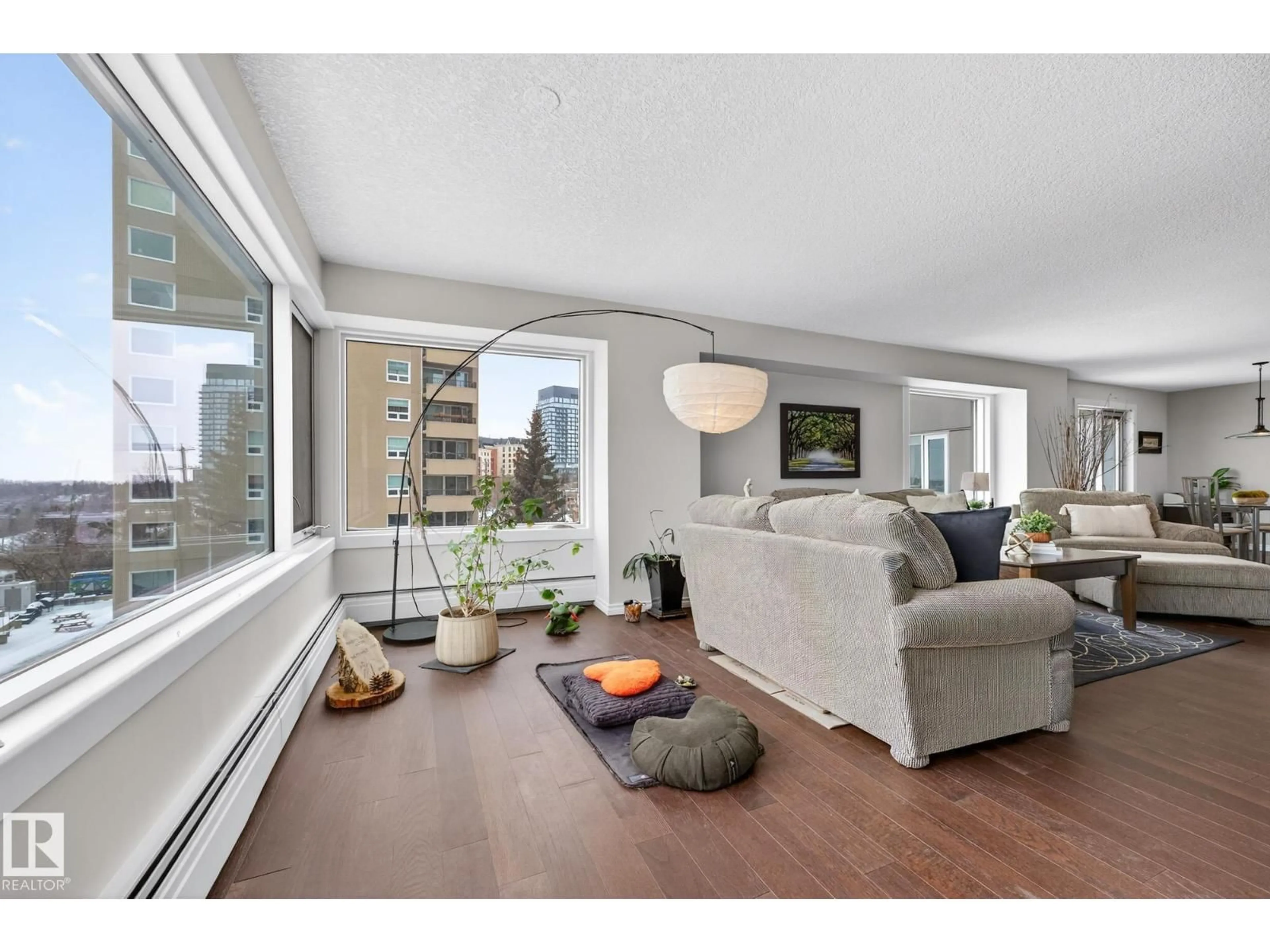 Living room with furniture, unknown for #404 - 10011 123 ST, Edmonton Alberta T5N1M9