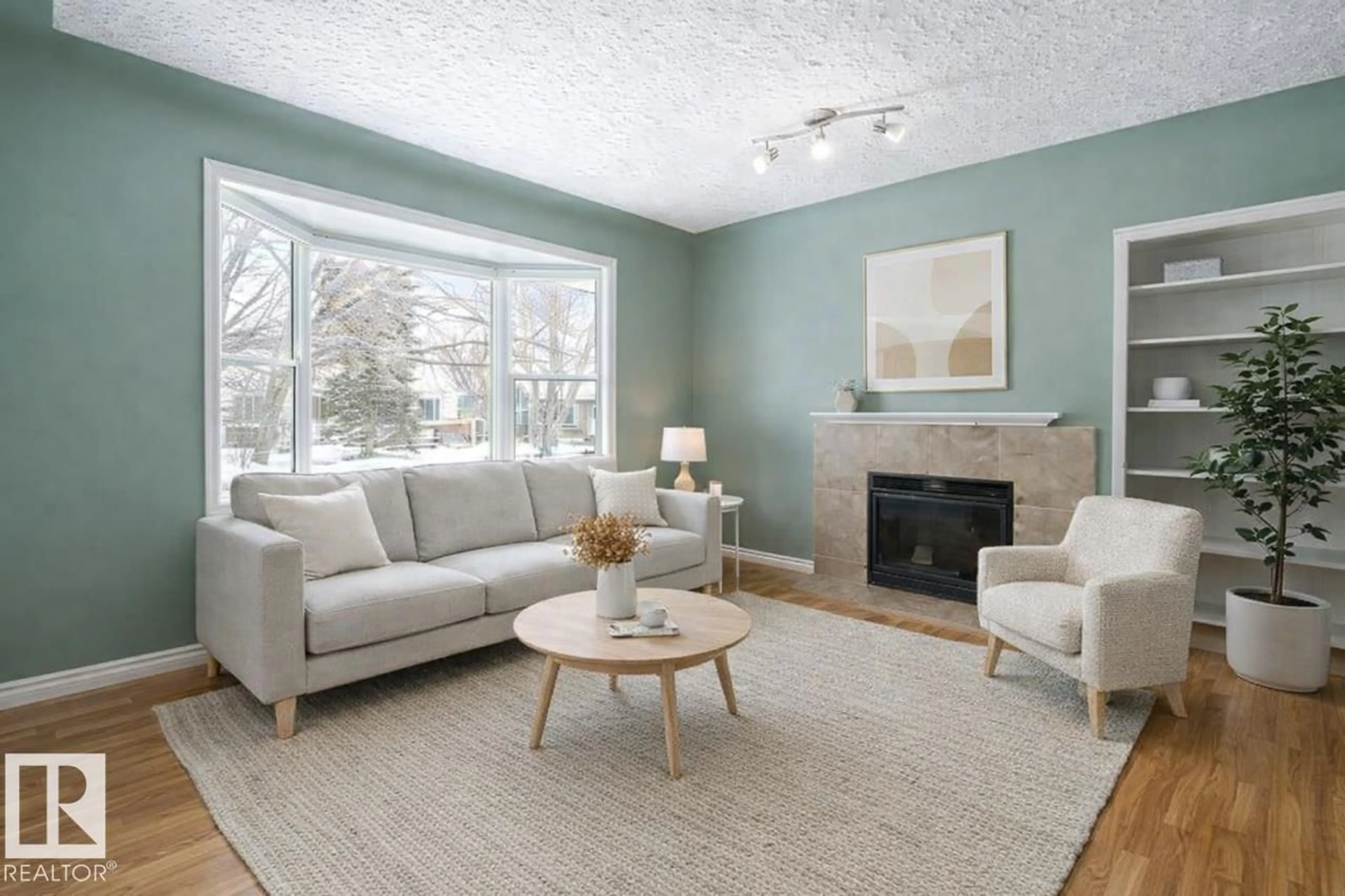 Living room with furniture, unknown for 9535 69 AV, Edmonton Alberta T6E0S2