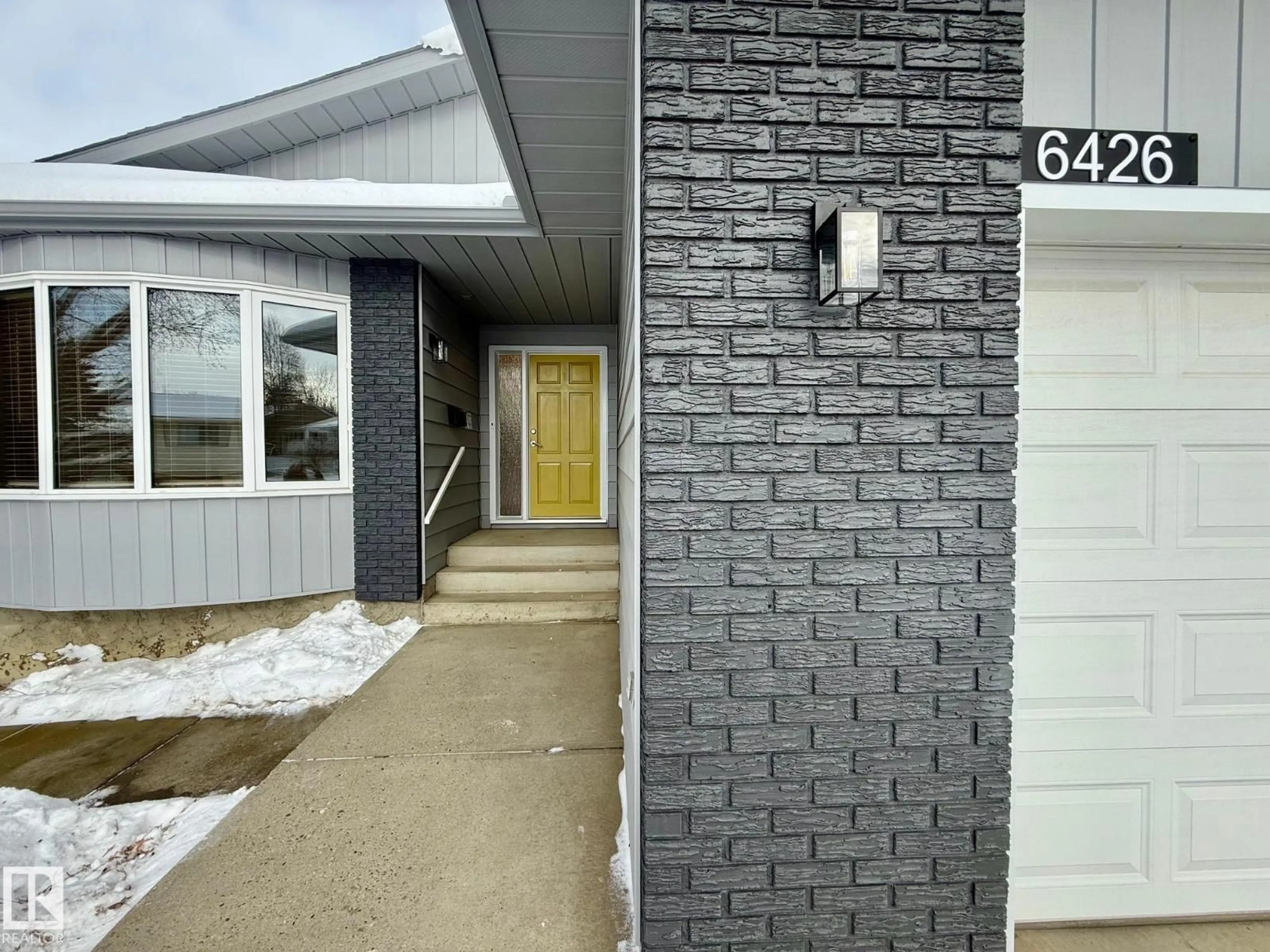 Home with brick exterior material, street for NW - 6426 37B AV, Edmonton Alberta T6L1R2