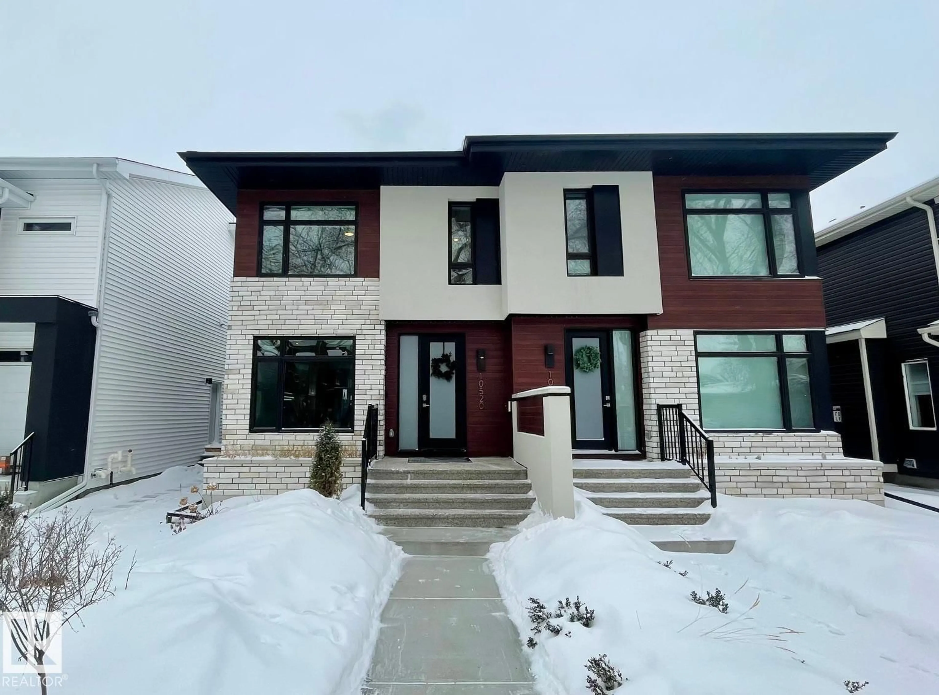 Home with brick exterior material, street for 10520 83 ST, Edmonton Alberta T6A3P4