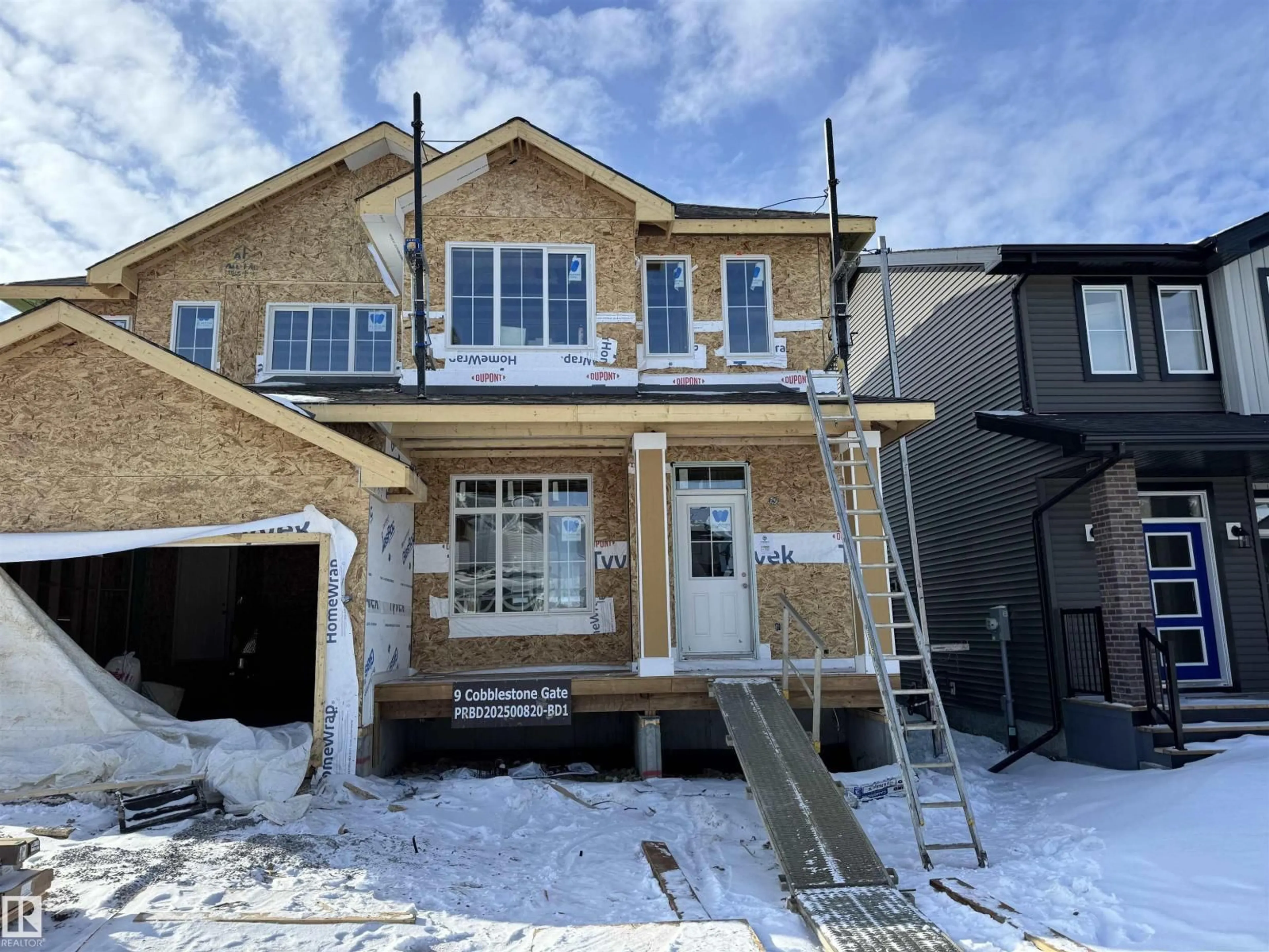 Home with brick exterior material, building for 9 COBBLESTONE GA, Spruce Grove Alberta T7X4E4