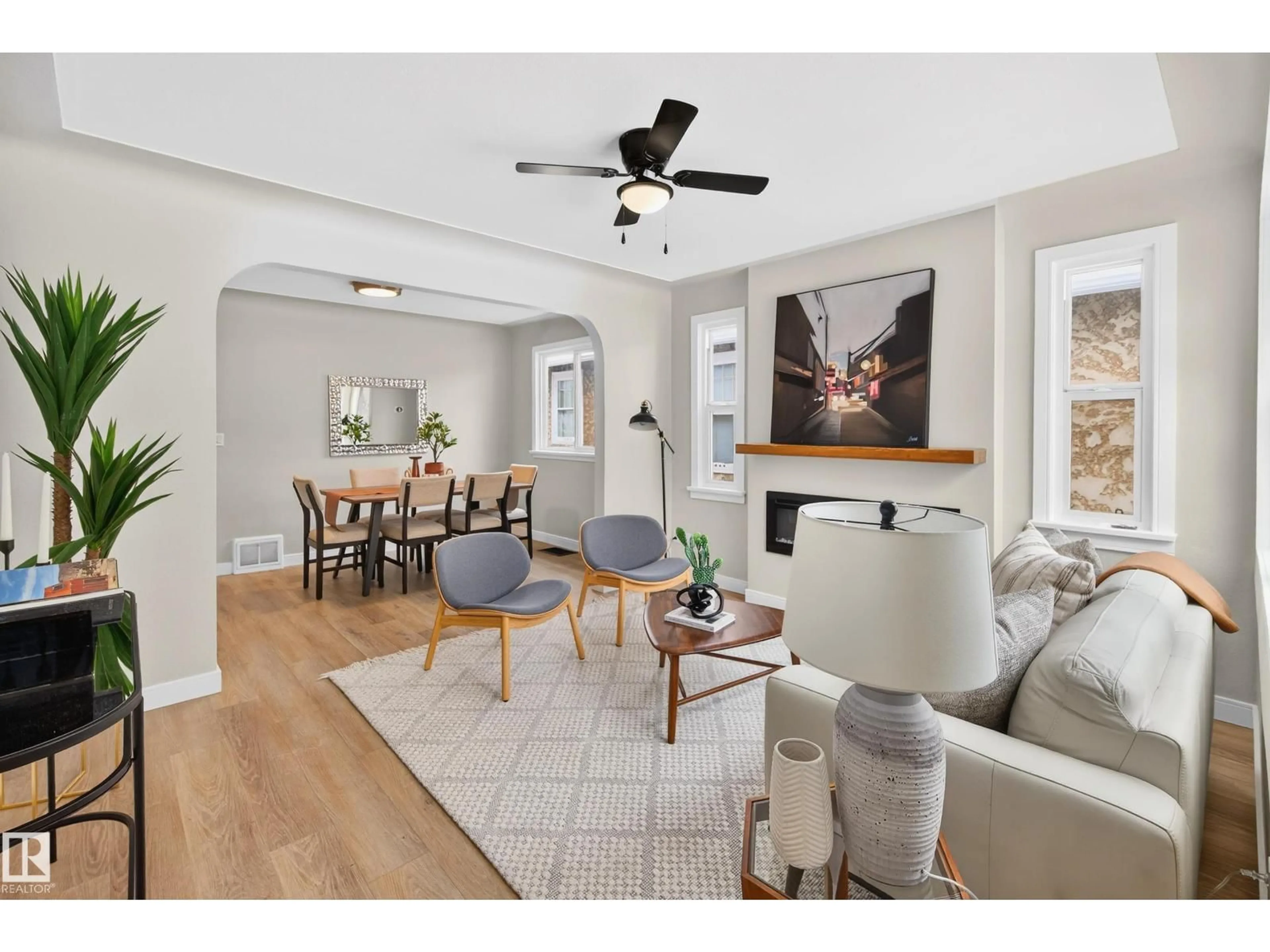 Living room with furniture, unknown for 11330 67 ST, Edmonton Alberta T5B1L3