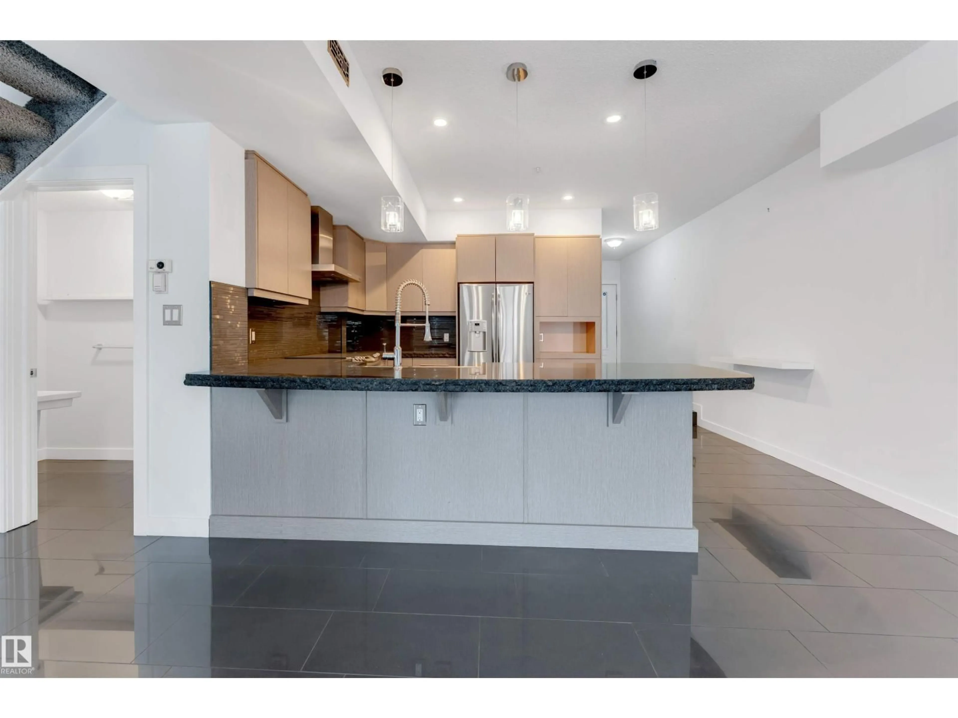Open concept kitchen, unknown for #102 - 10711 83 AV, Edmonton Alberta T6E2E5