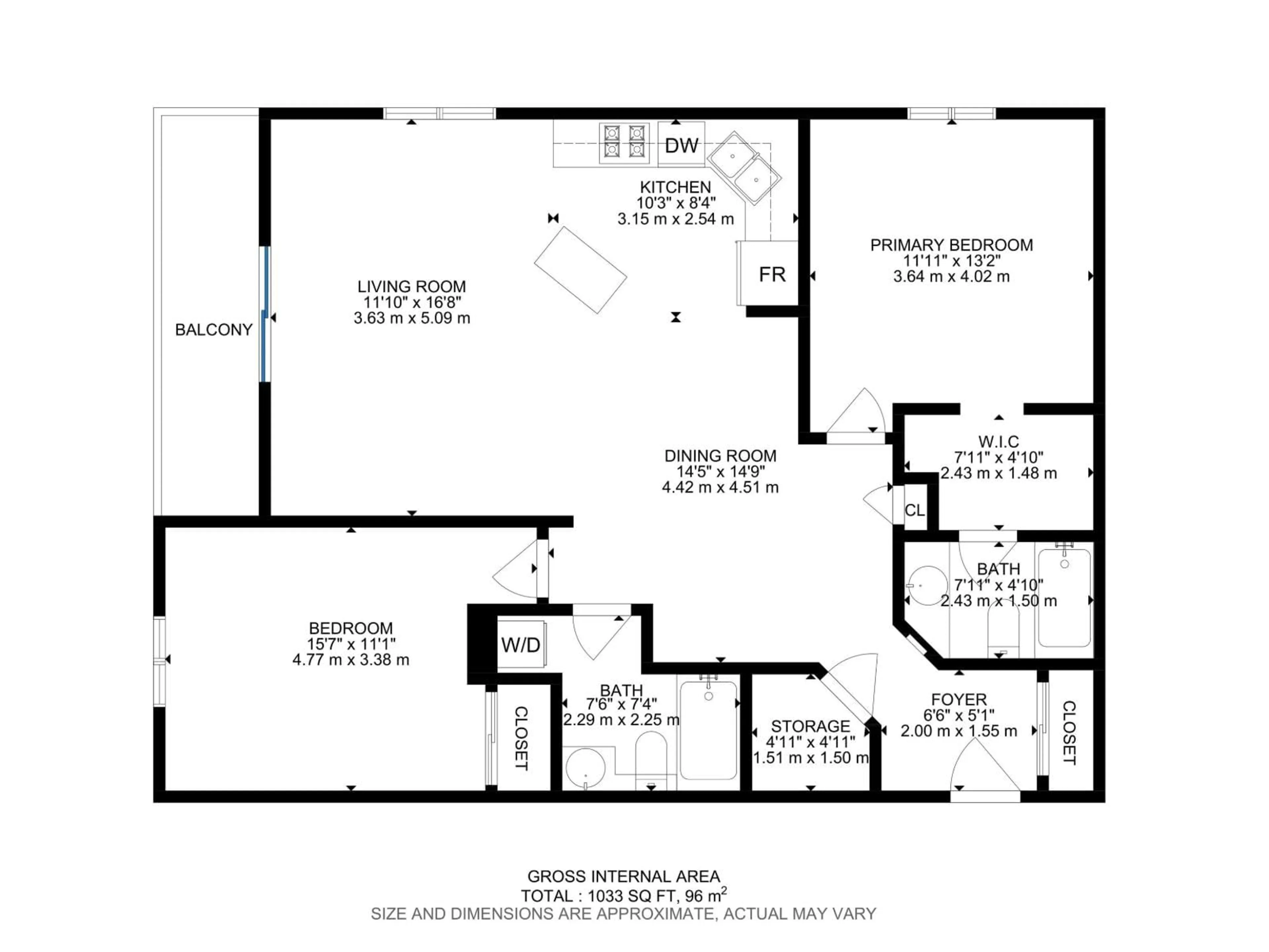 Floor plan for #305 - 240 SPRUCE RIDGE RD, Spruce Grove Alberta T7X0G5