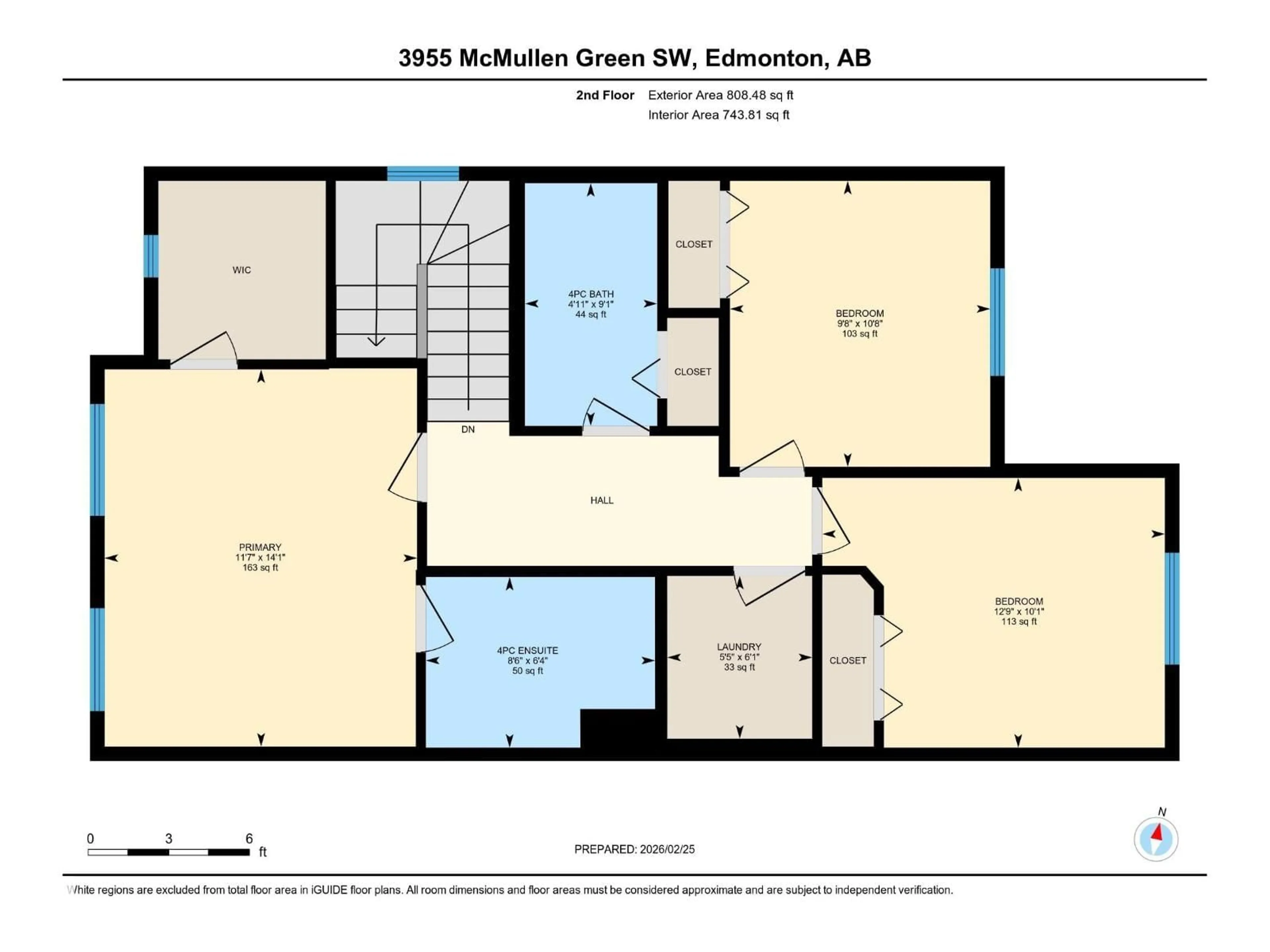 Floor plan for 3955 MCMULLEN GREEN SW, Edmonton Alberta T6W1S7