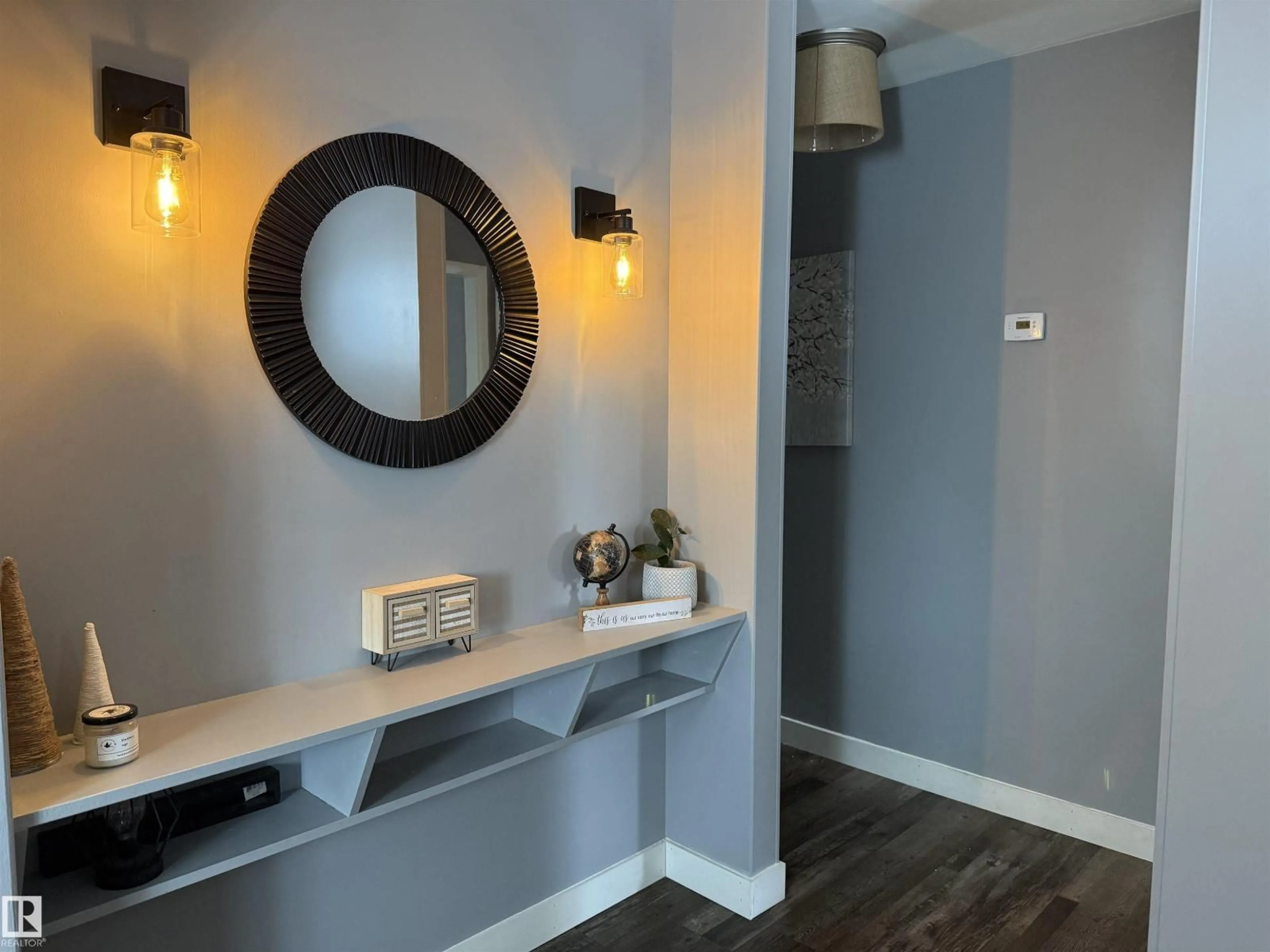 Contemporary bathroom, ceramic/tile floor for 4825 55 AV, Drayton Valley Alberta T7A1B6