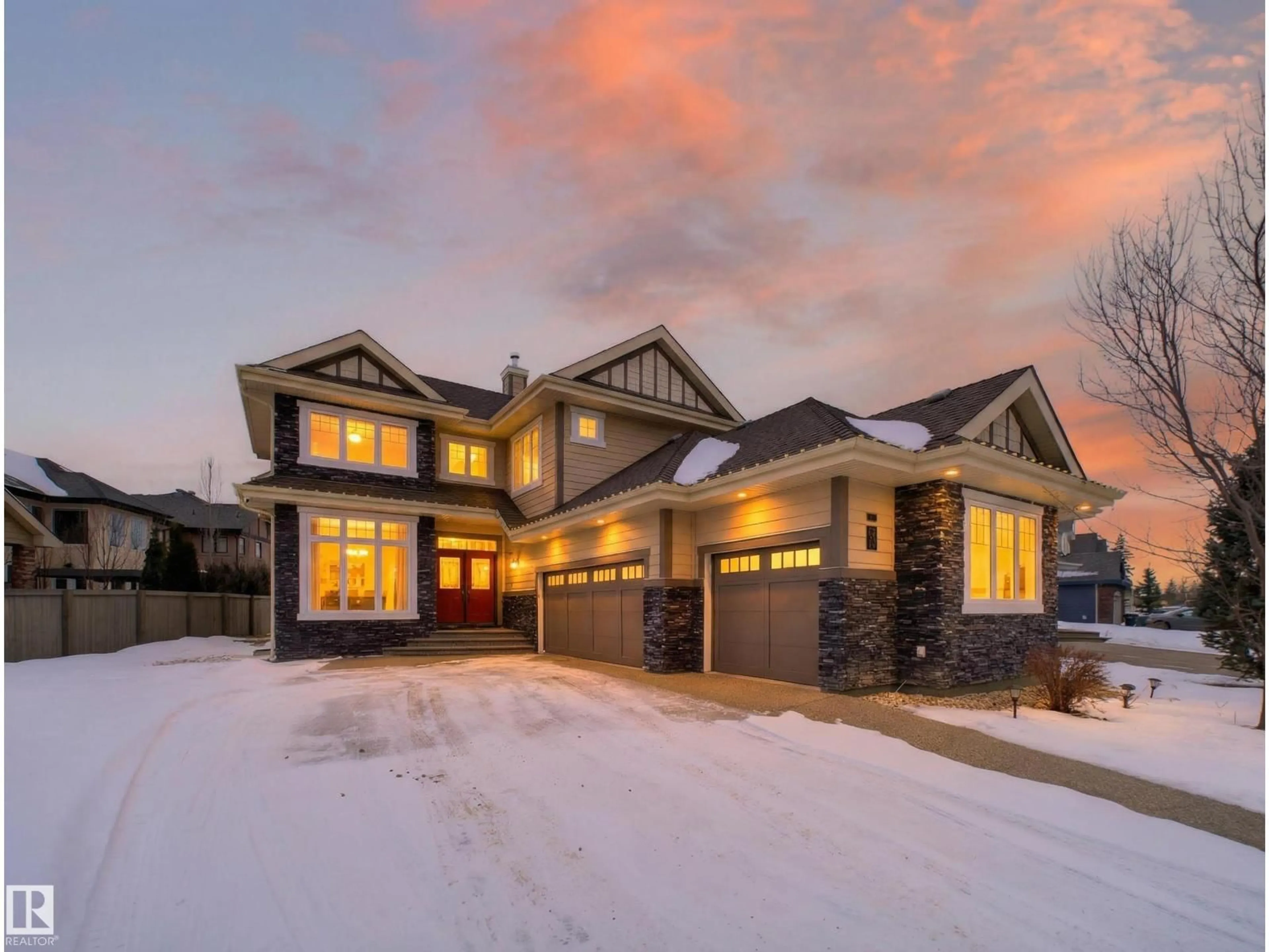 Home with brick exterior material, street for #26 - 10550 ELLERSLIE RD SW, Edmonton Alberta T6W0Y2