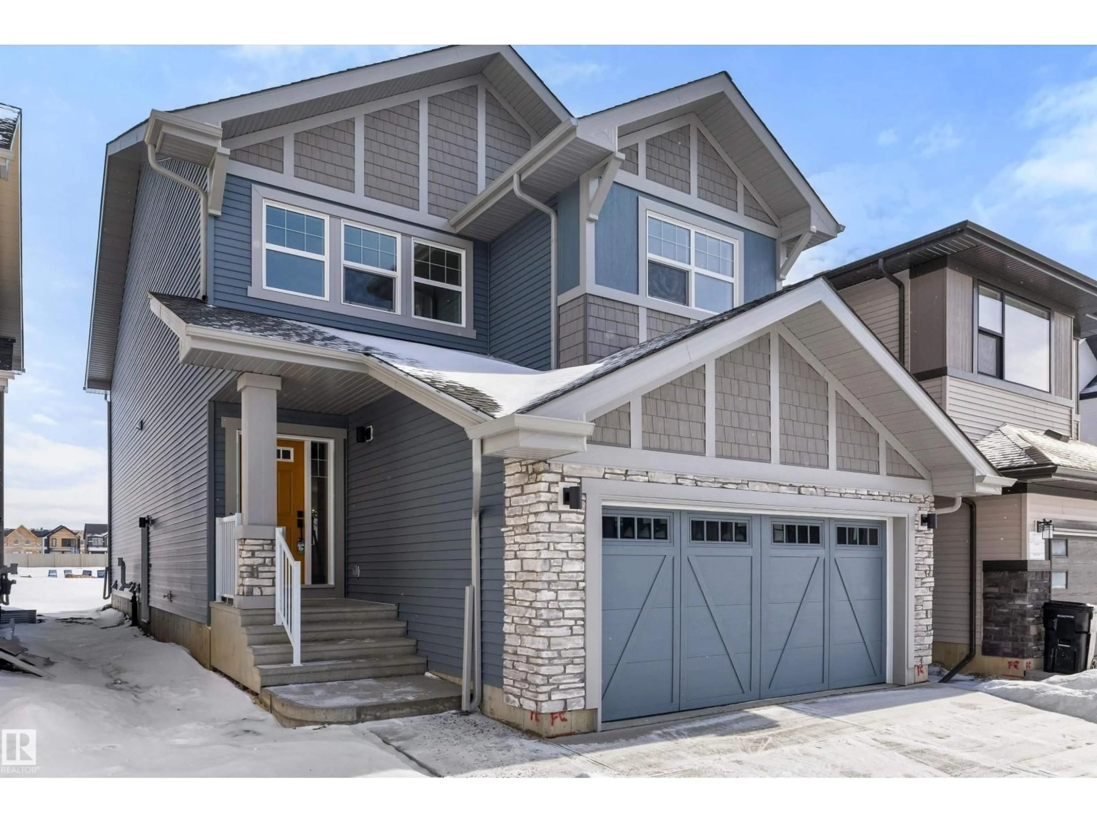 Home with vinyl exterior material, street for 1077 CRISTALL CR, Edmonton Alberta T6W5S6