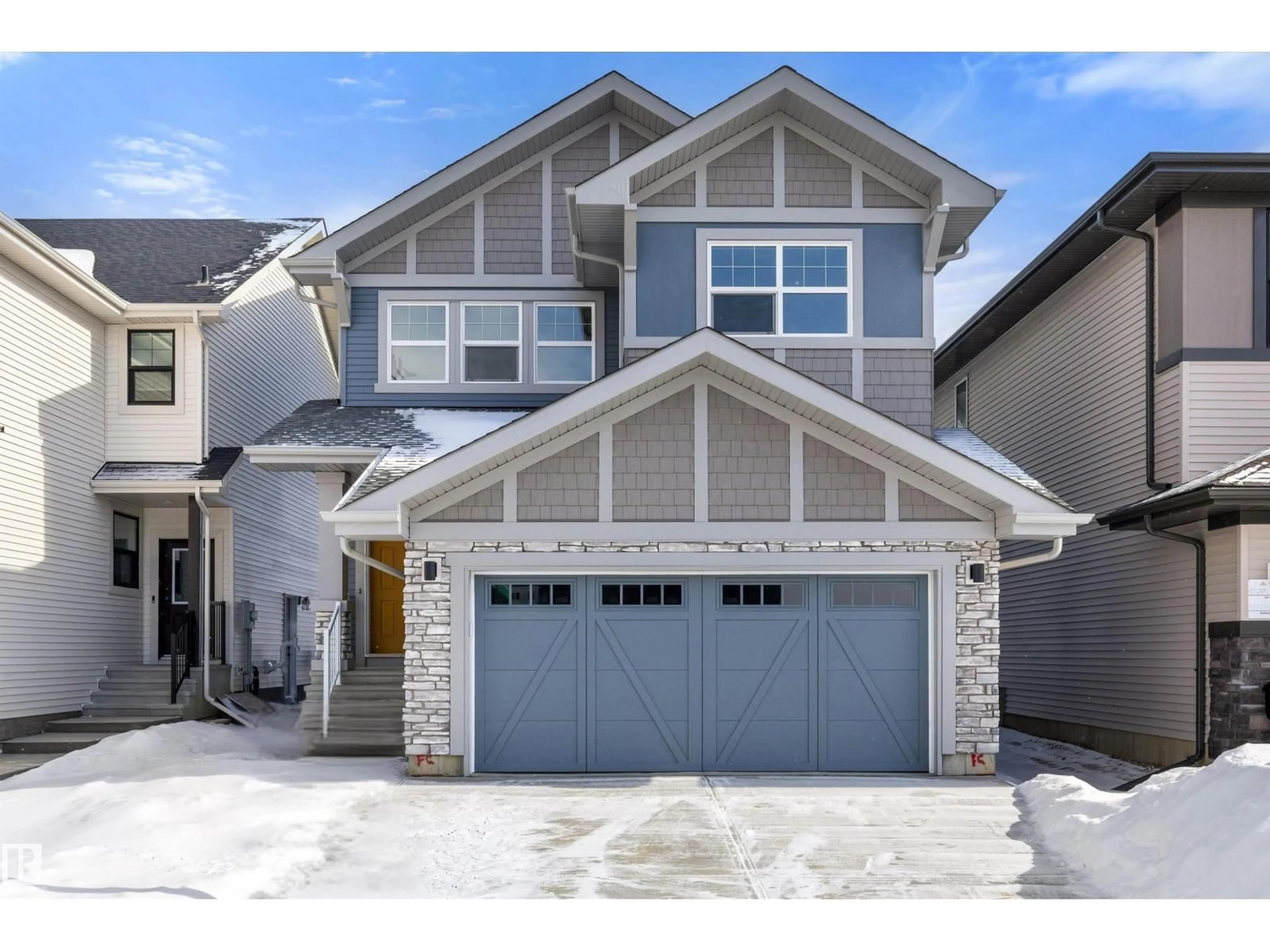 Home with vinyl exterior material, street for 1077 CRISTALL CR, Edmonton Alberta T6W5S6