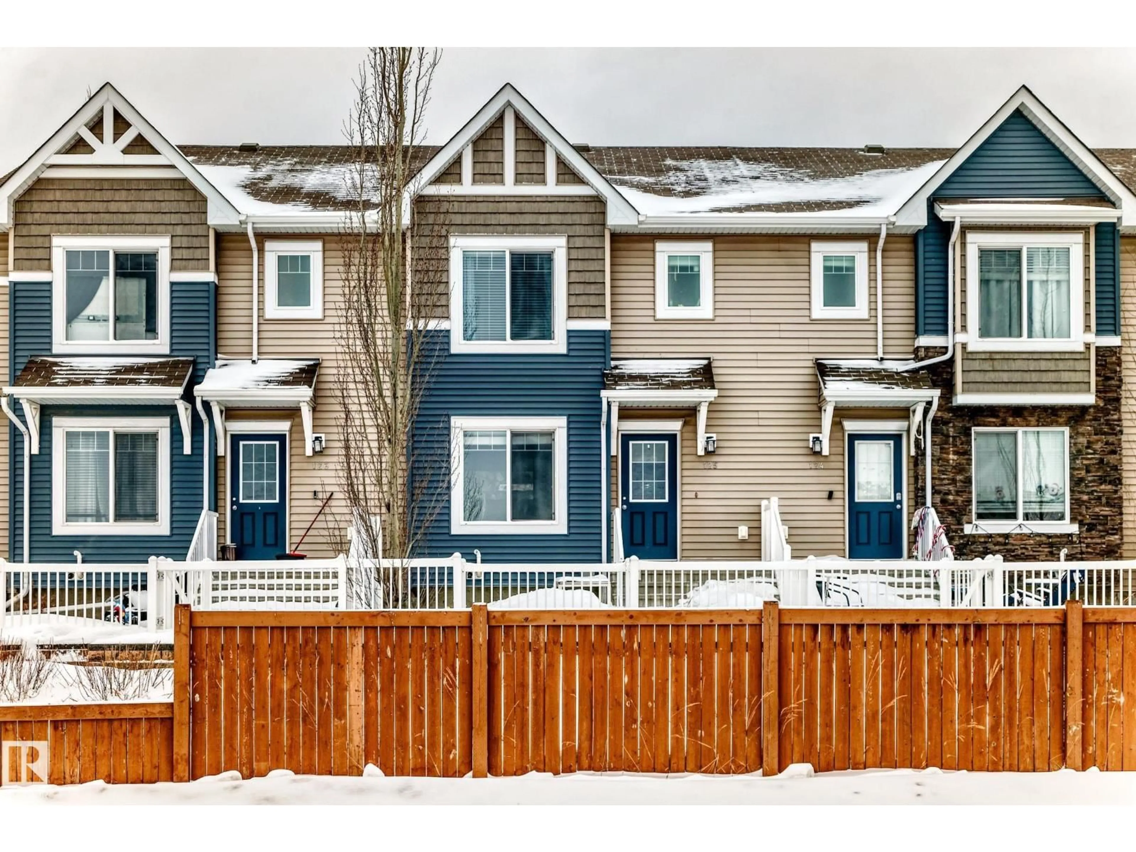 Home with vinyl exterior material, street for 125 3625 144 AV NW, Edmonton Alberta T5Y0T3
