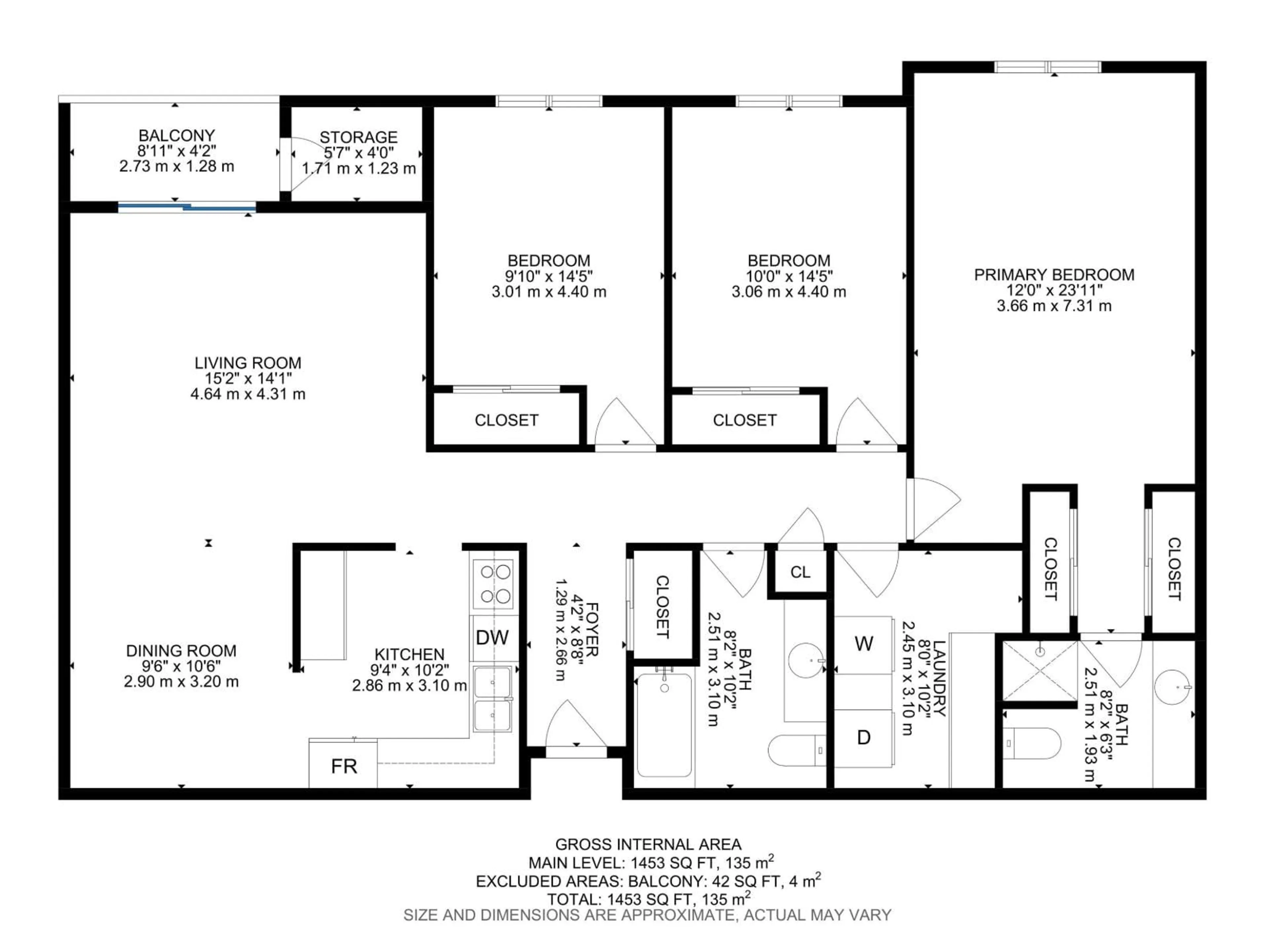 Floor plan for 411 18004 95 AVE NW, Edmonton Alberta T5T5W3