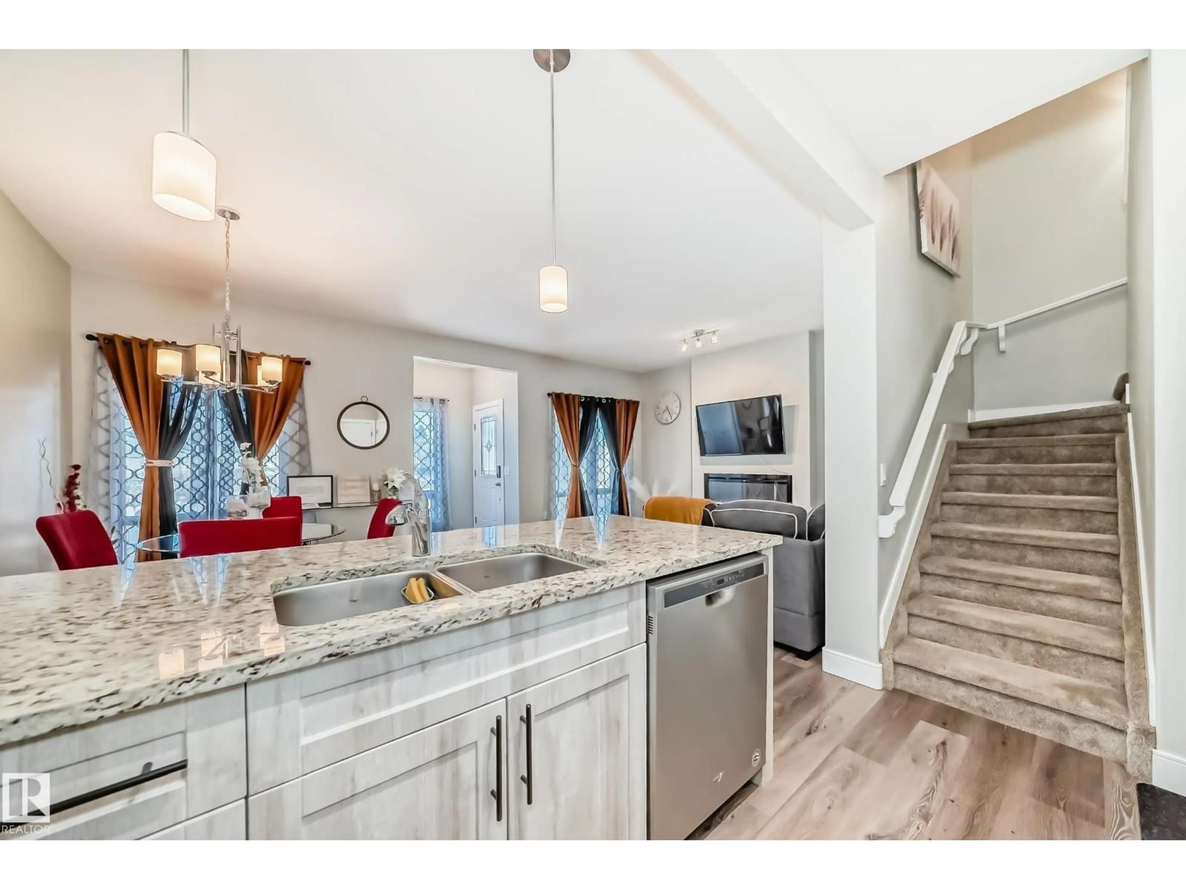 Open concept kitchen, unknown for NW - 13145 132 ST, Edmonton Alberta T5E3V1