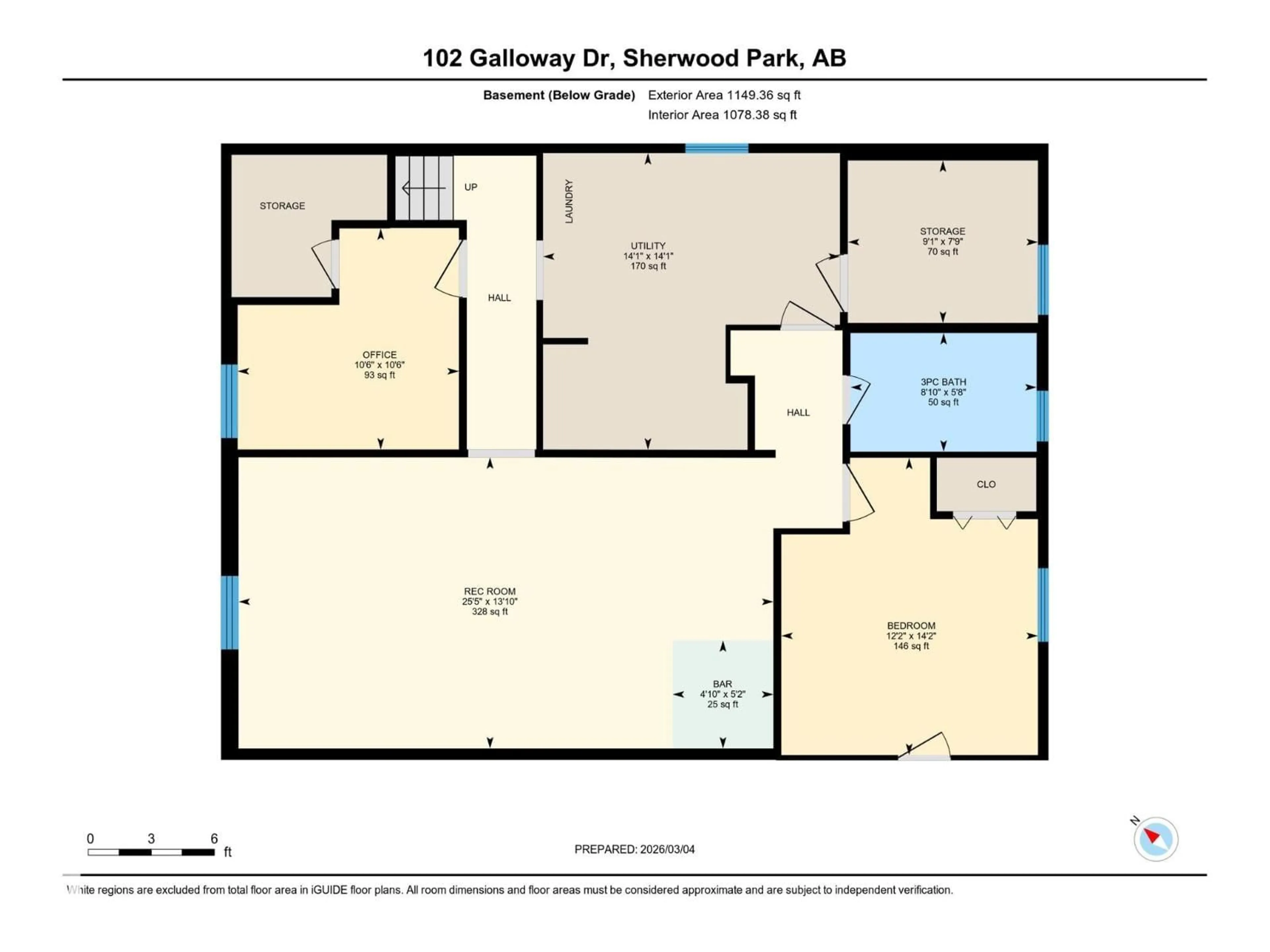 Floor plan for 102 GALLOWAY DR, Sherwood Park Alberta T8A2M9