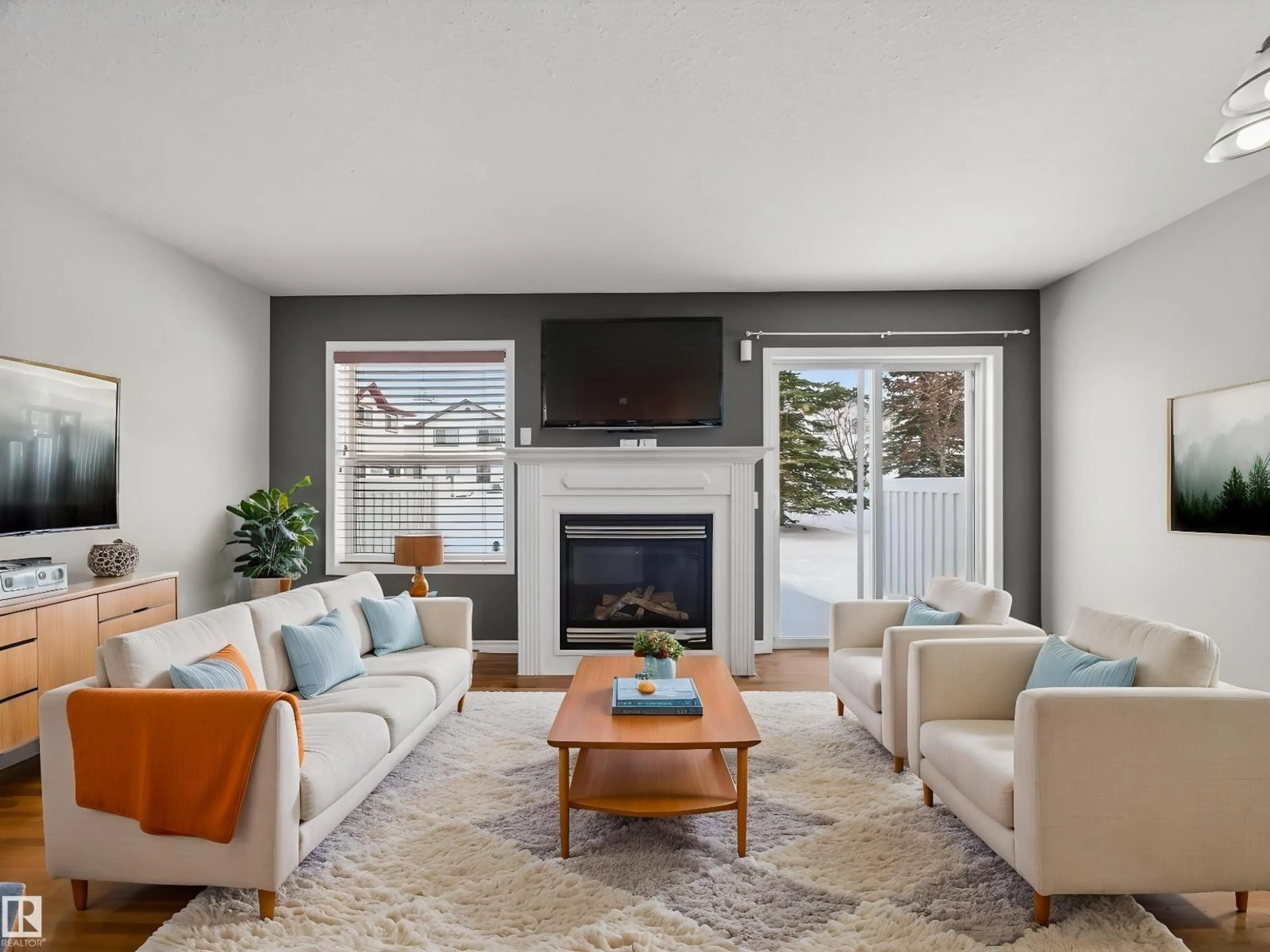 Living room with furniture, unknown for #138 - 16823 84 ST, Edmonton Alberta T5Z3S4