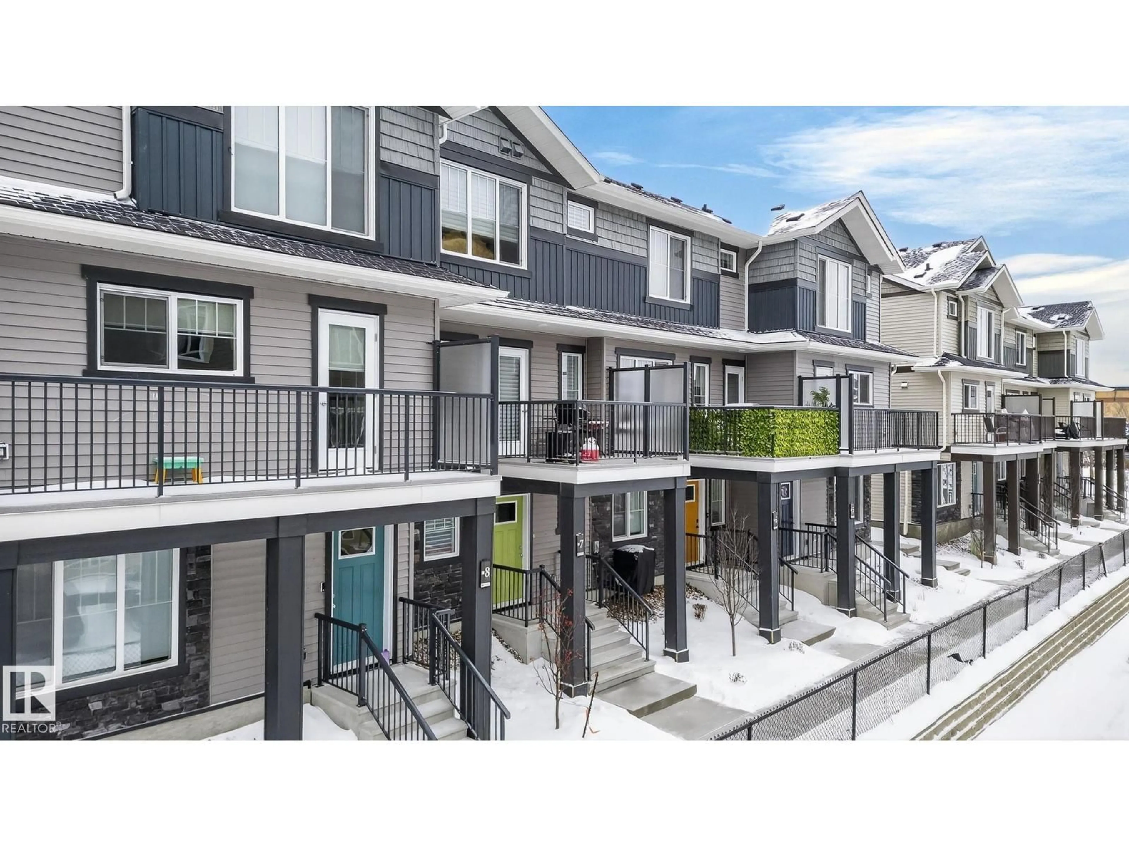 Patio, mountain view for #7 - 50 MCLAUGHLIN DR, Spruce Grove Alberta T7X0E1