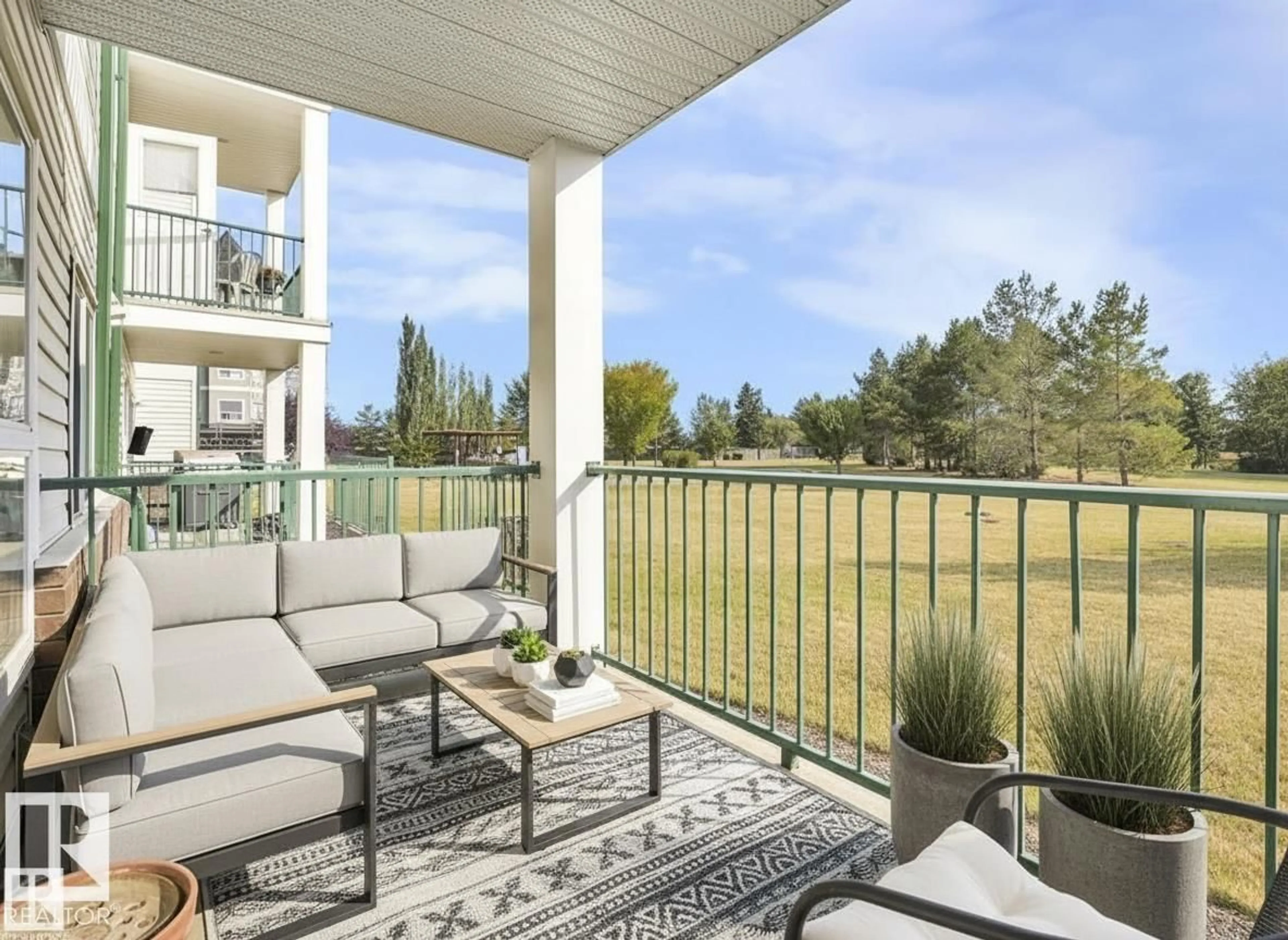 Patio, unknown for #116 - 13625 34 ST, Edmonton Alberta T5A0E3