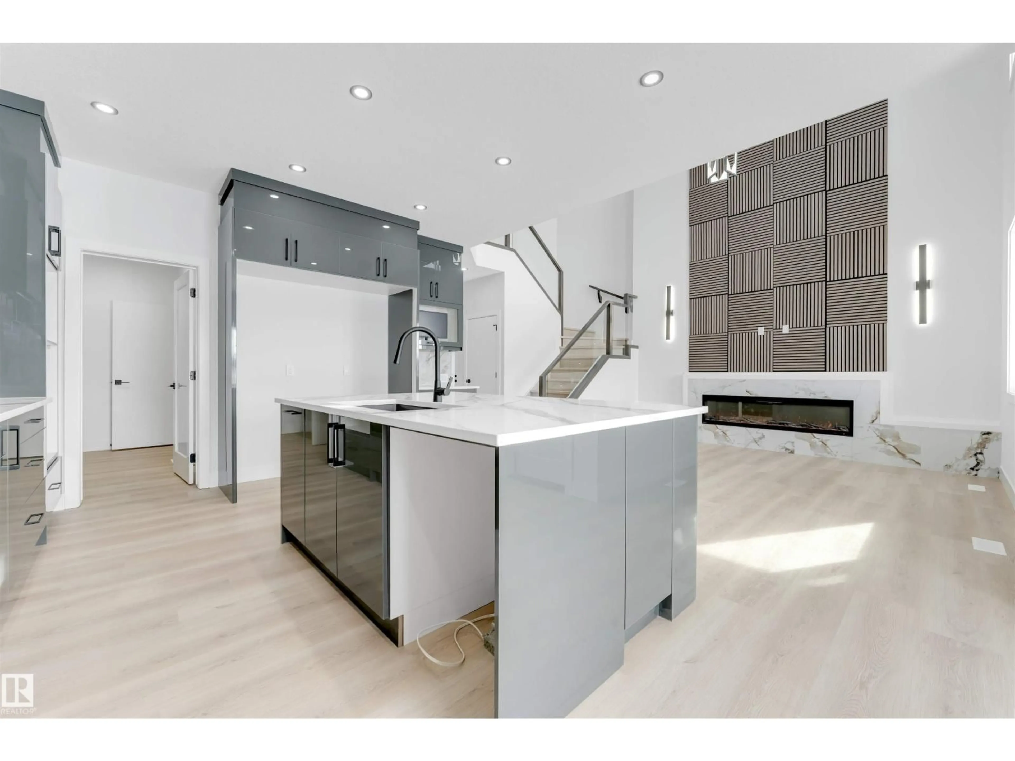 Open concept kitchen, unknown for 10 ELDRIDGE PT, St. Albert Alberta T8N8C3