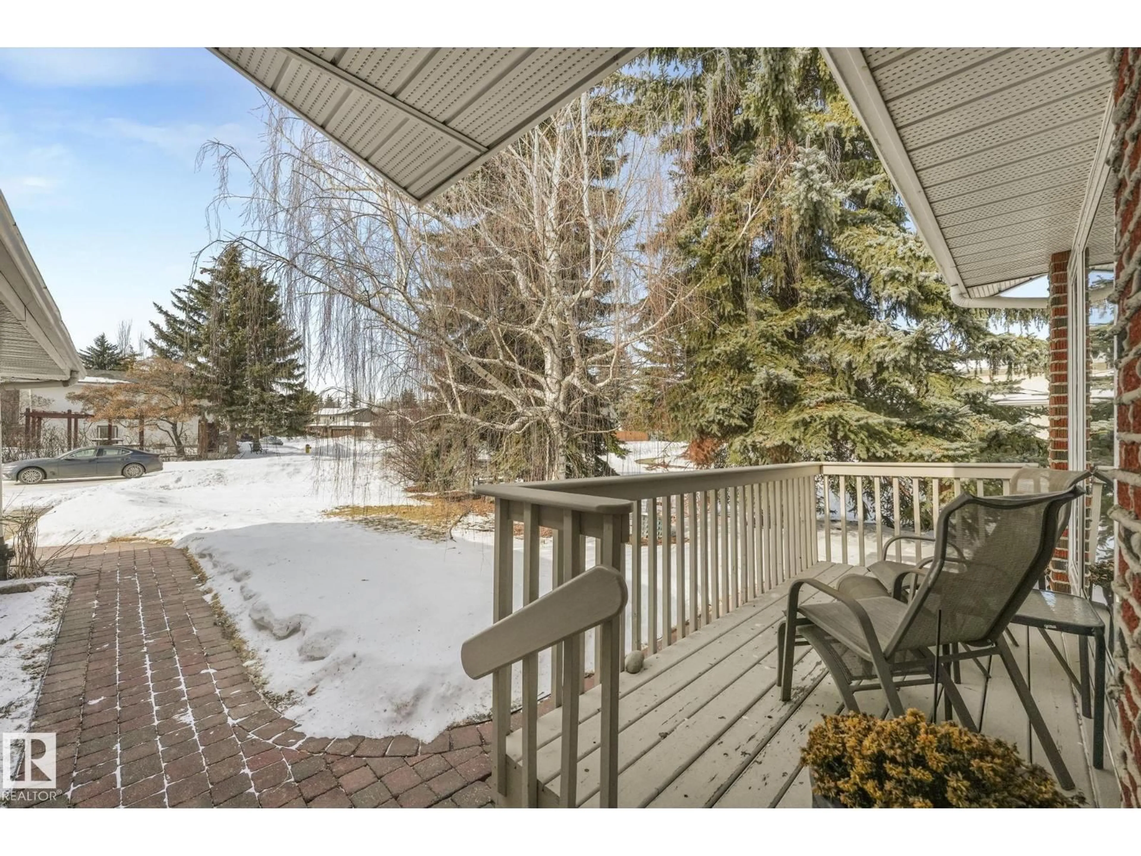 Patio, unknown for 587 WAHSTAO RD, Edmonton Alberta T5T2X9