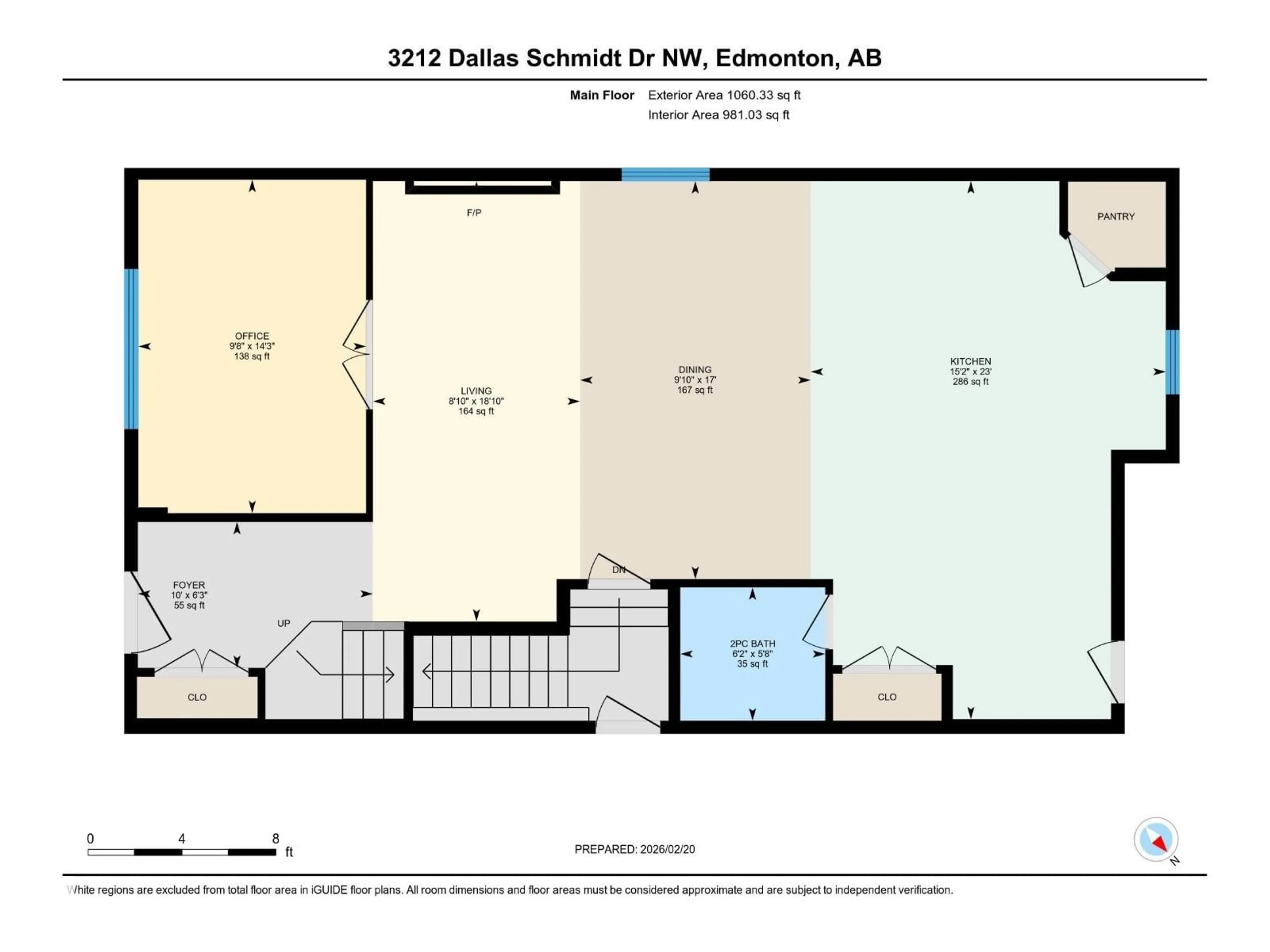 Floor plan for 3212 DALLAS SCHMIDT DR, Edmonton Alberta T5E7A8