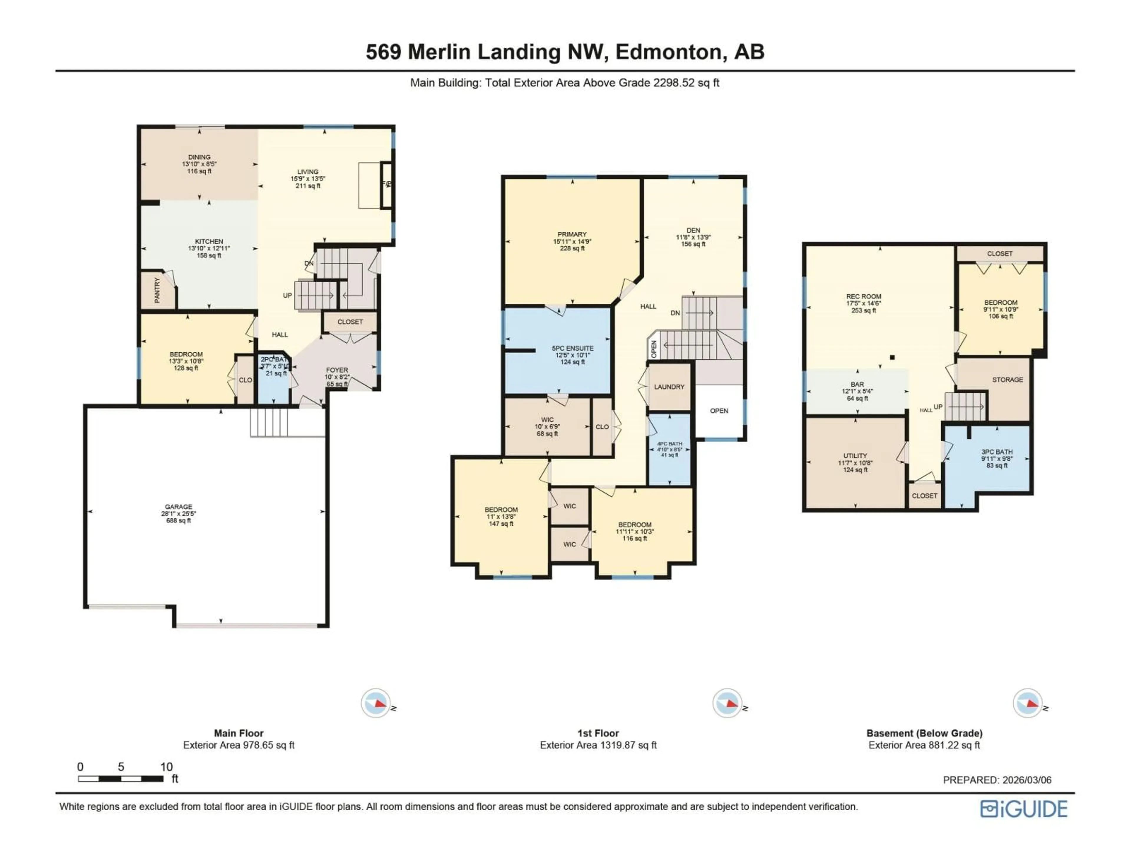 Floor plan for 569 MERLIN LANDING LD, Edmonton Alberta T5S0L9