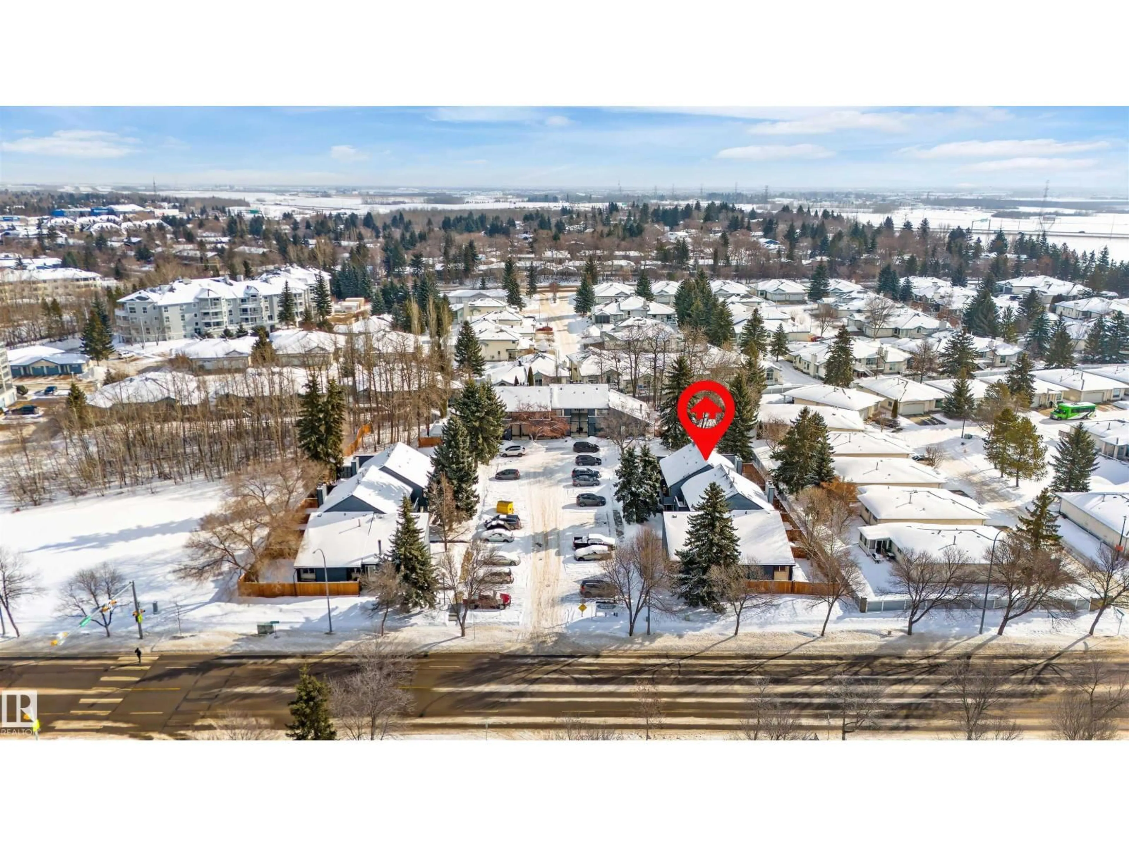 A pic from outside/outdoor area/front of a property/back of a property/a pic from drone, unknown for 115 GARDEN RD, St. Albert Alberta T8N5G8