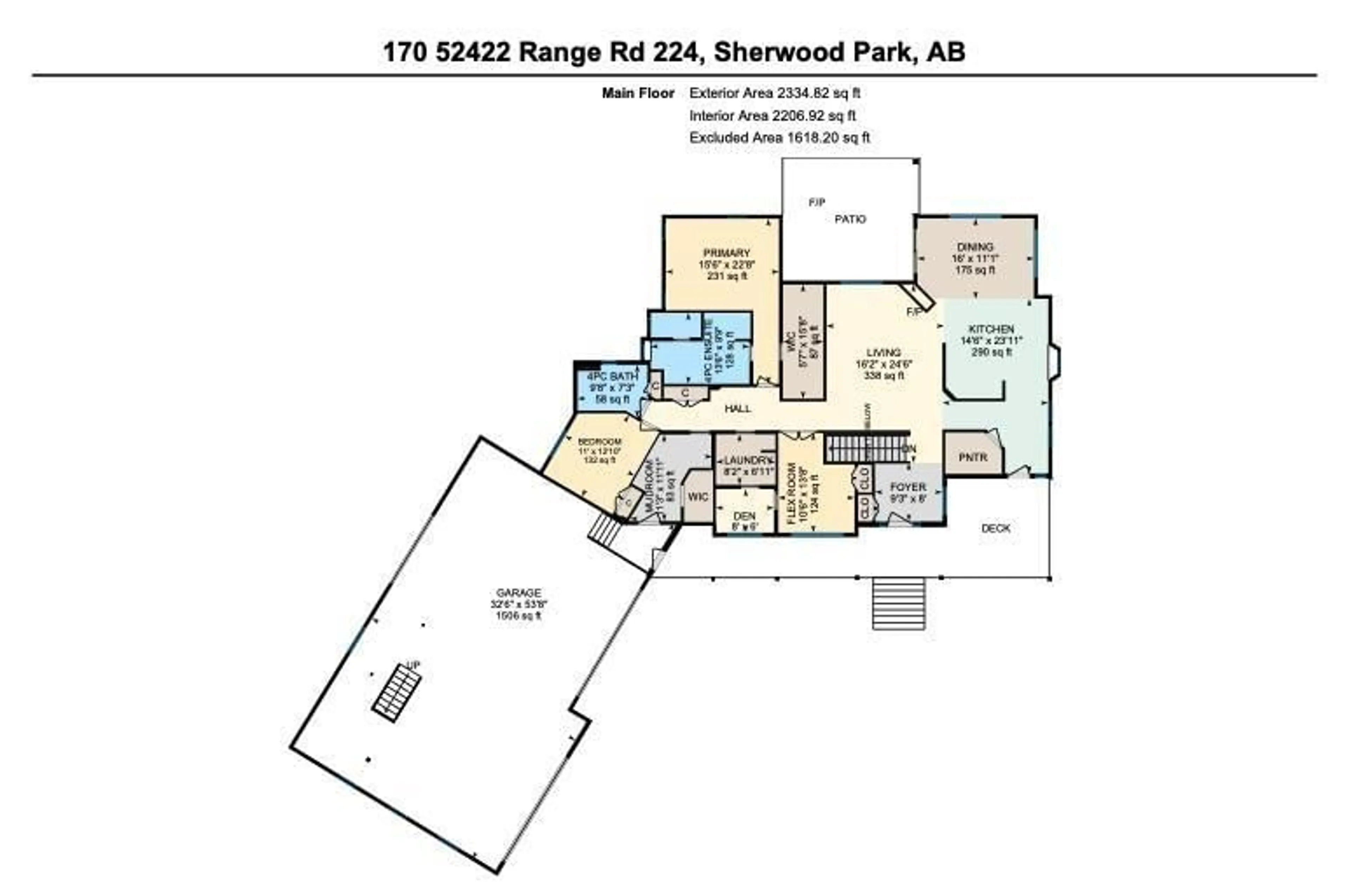 Floor plan for 52422 - 170 RGE ROAD 224, Rural Strathcona County Alberta T8A6N1
