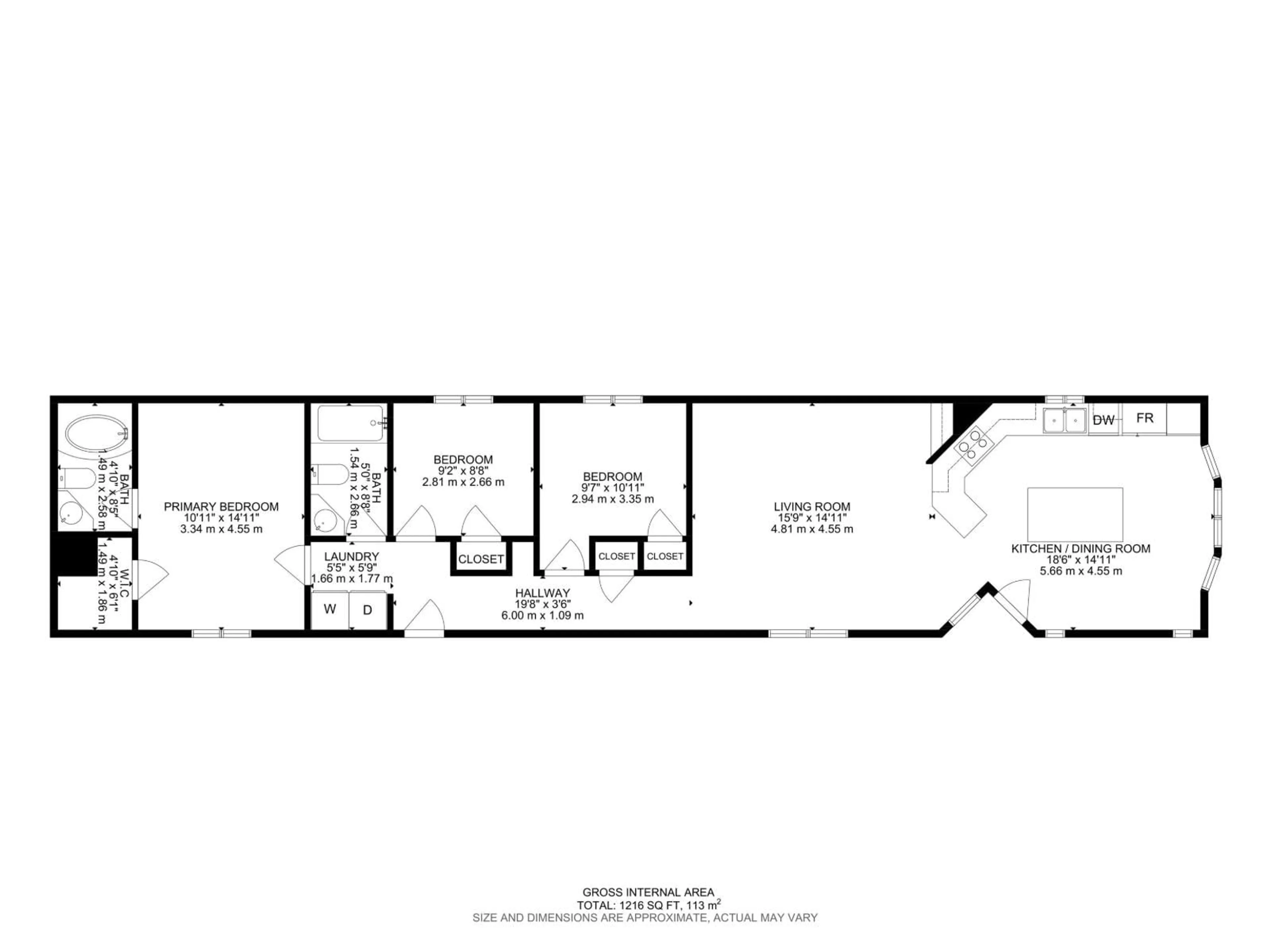 Floor plan for 106 OAKWOOD RD, Edmonton Alberta T6P0A2