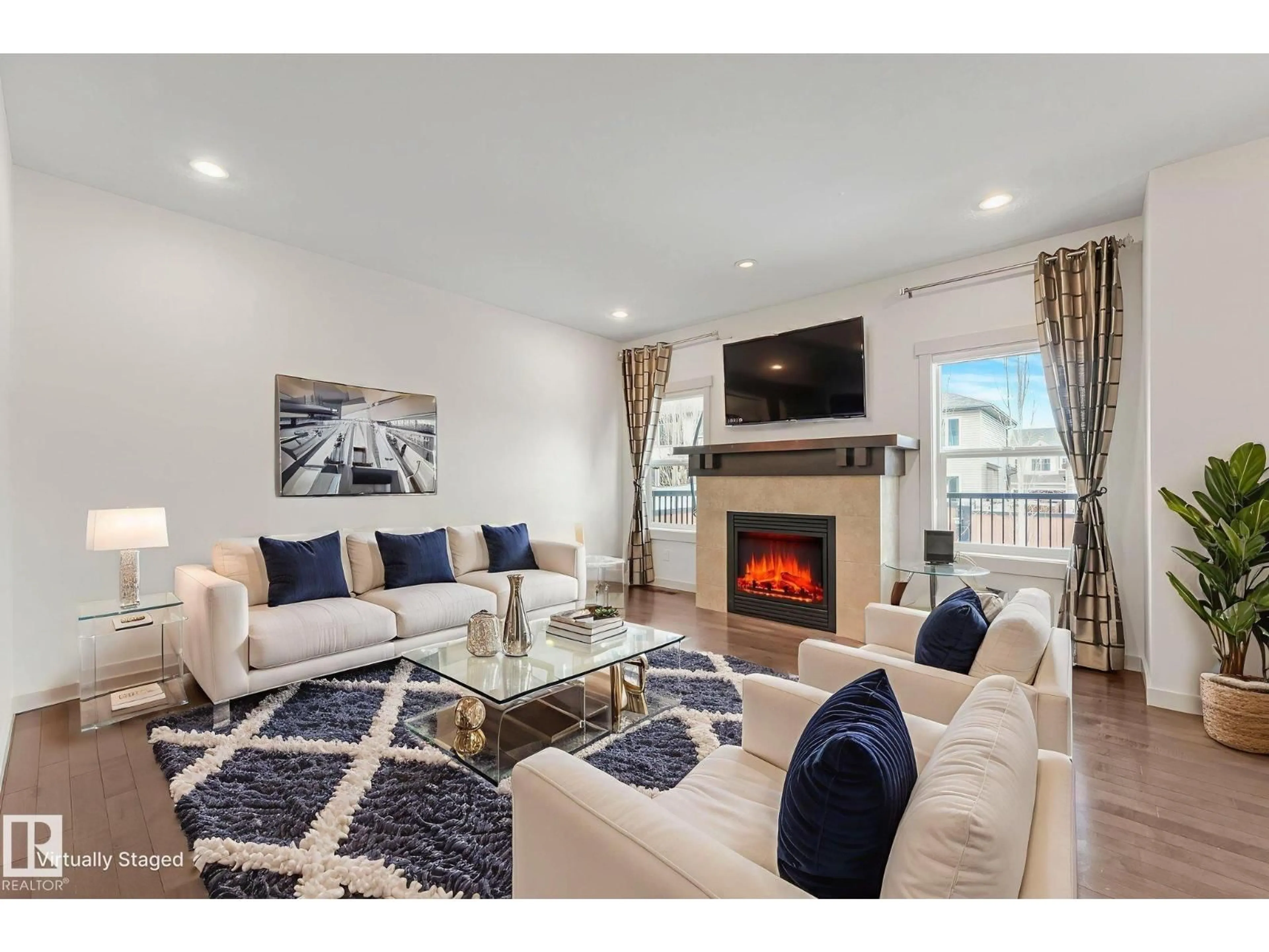 Living room with furniture, unknown for 1548 36 AV, Edmonton Alberta T6T0M5