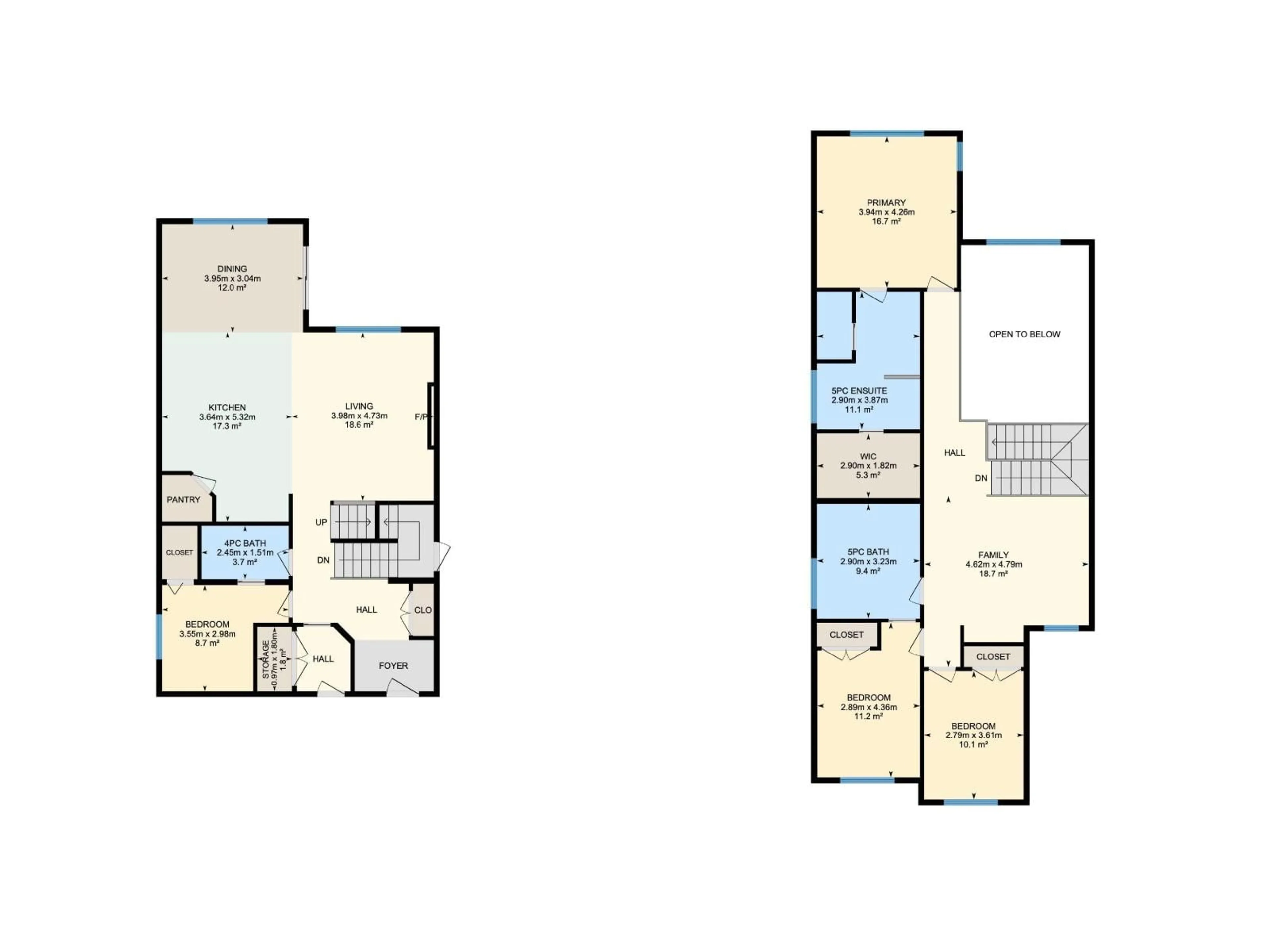Floor plan for 1245 26A ST, Edmonton Alberta T6T2J4