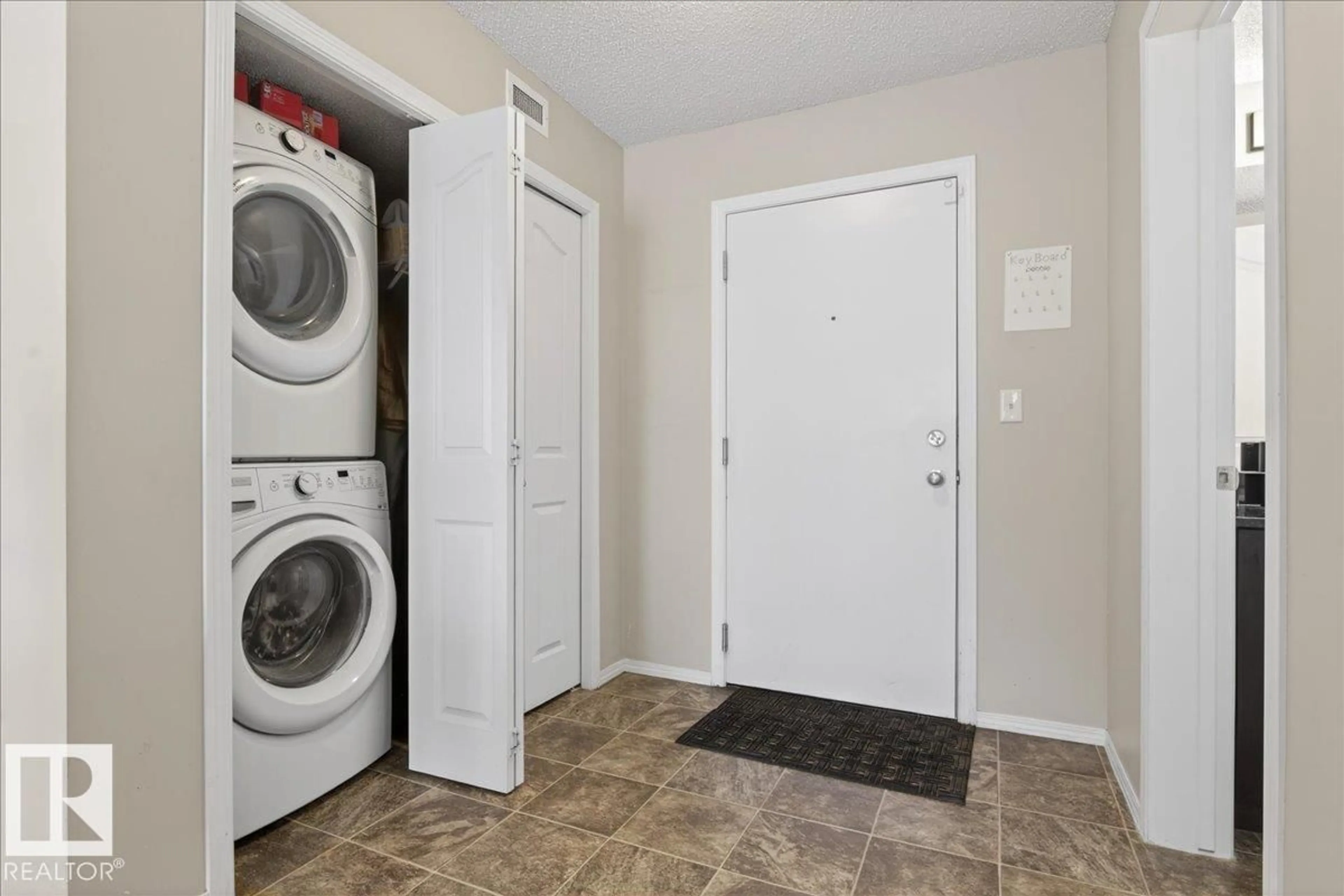 Laundry room for 305 - 12045 22 AV, Edmonton Alberta T6W2Y2