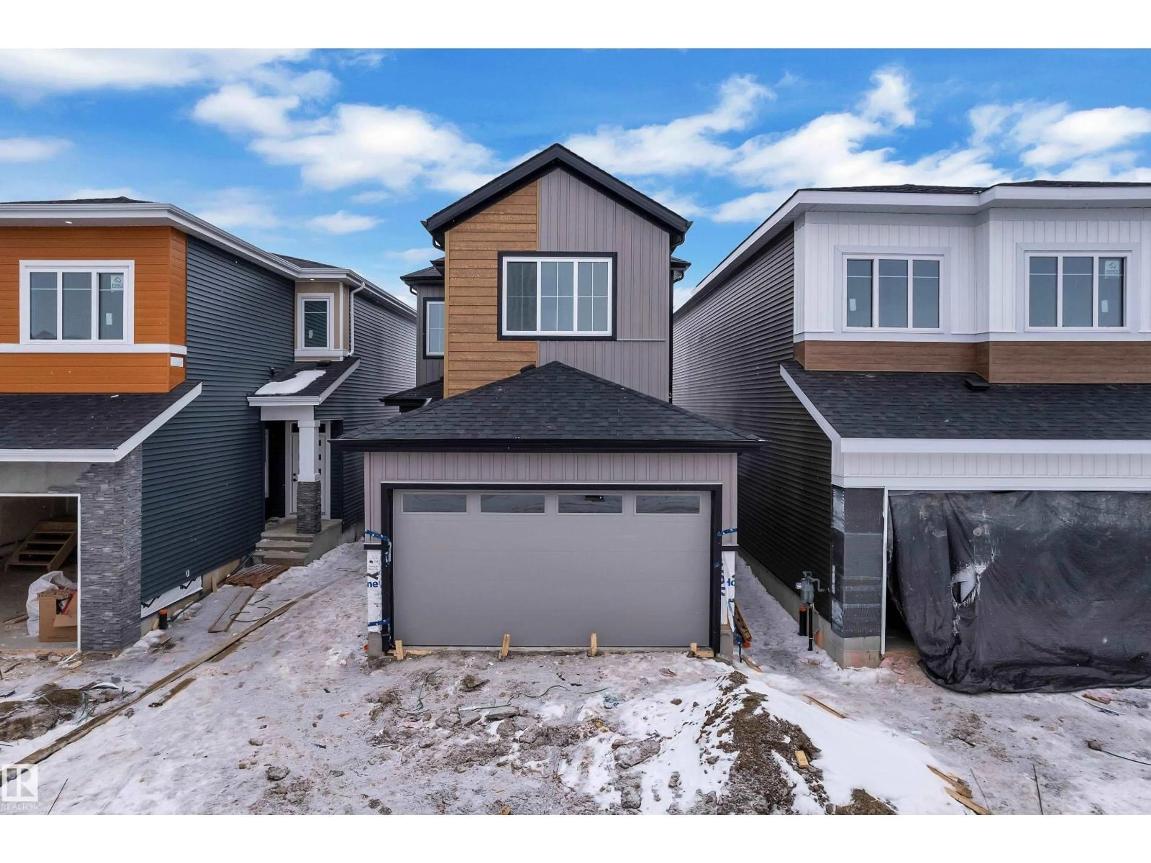 A pic from outside/outdoor area/front of a property/back of a property/a pic from drone, street for SW - 127 24 ST, Edmonton Alberta T6X3K4