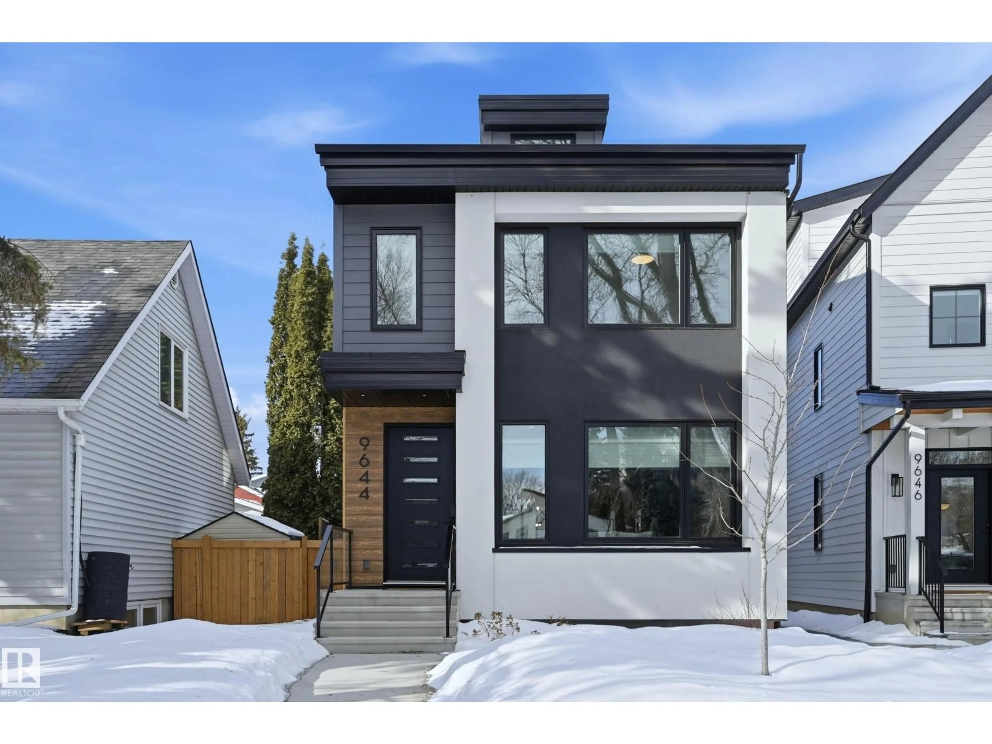 Home with brick exterior material, street for 9644 83 ST, Edmonton Alberta T6C3A2