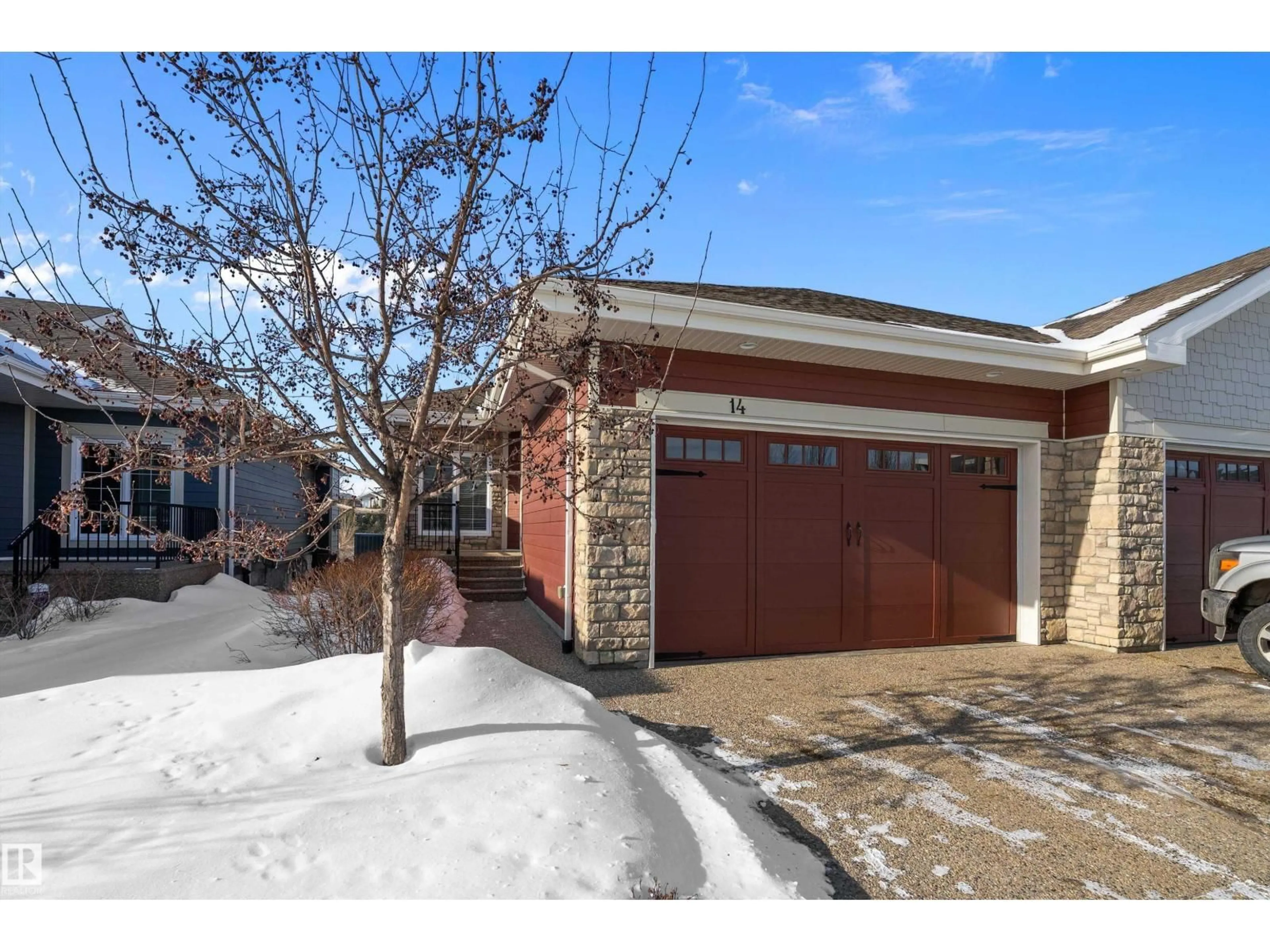 Indoor garage for 14 - 3090 CAMERON HEIGHTS WY, Edmonton Alberta T6M0C9