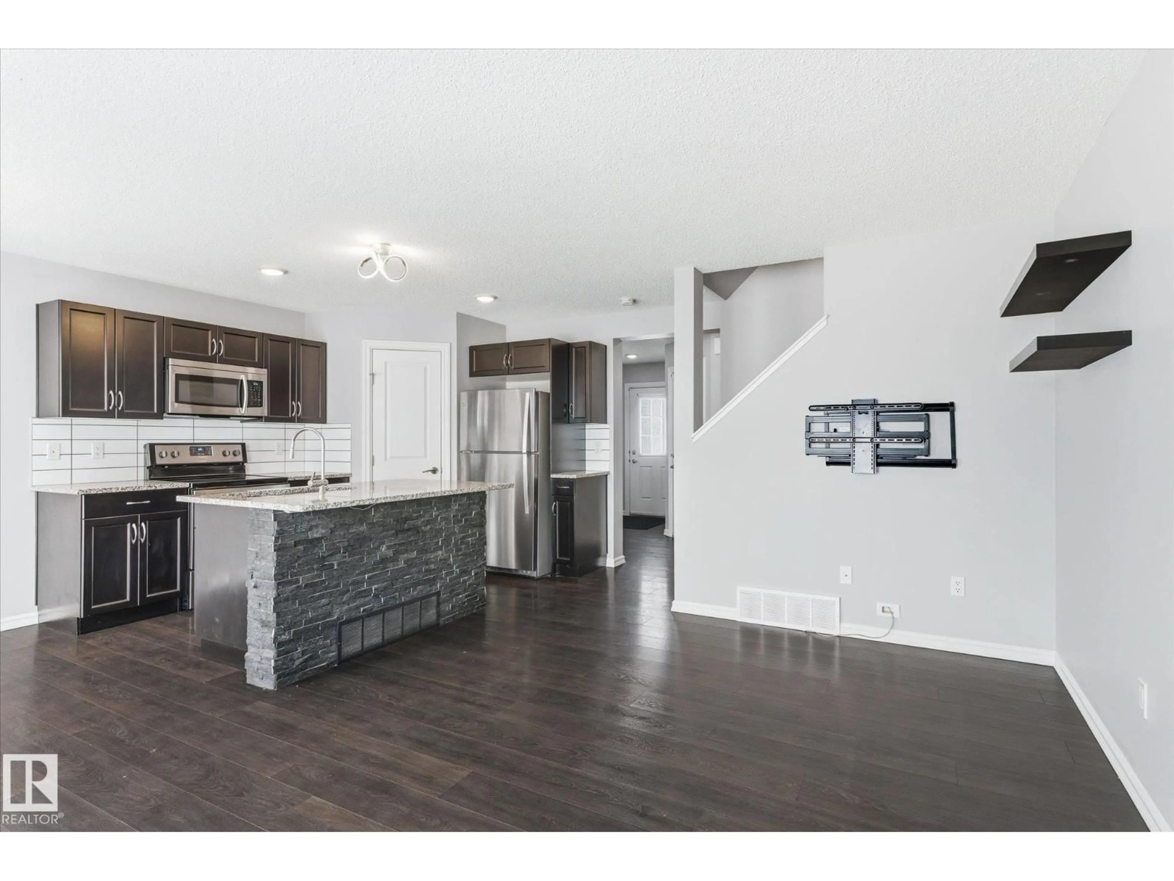 Open concept kitchen, unknown for 9011 217 ST, Edmonton Alberta T5T7C4