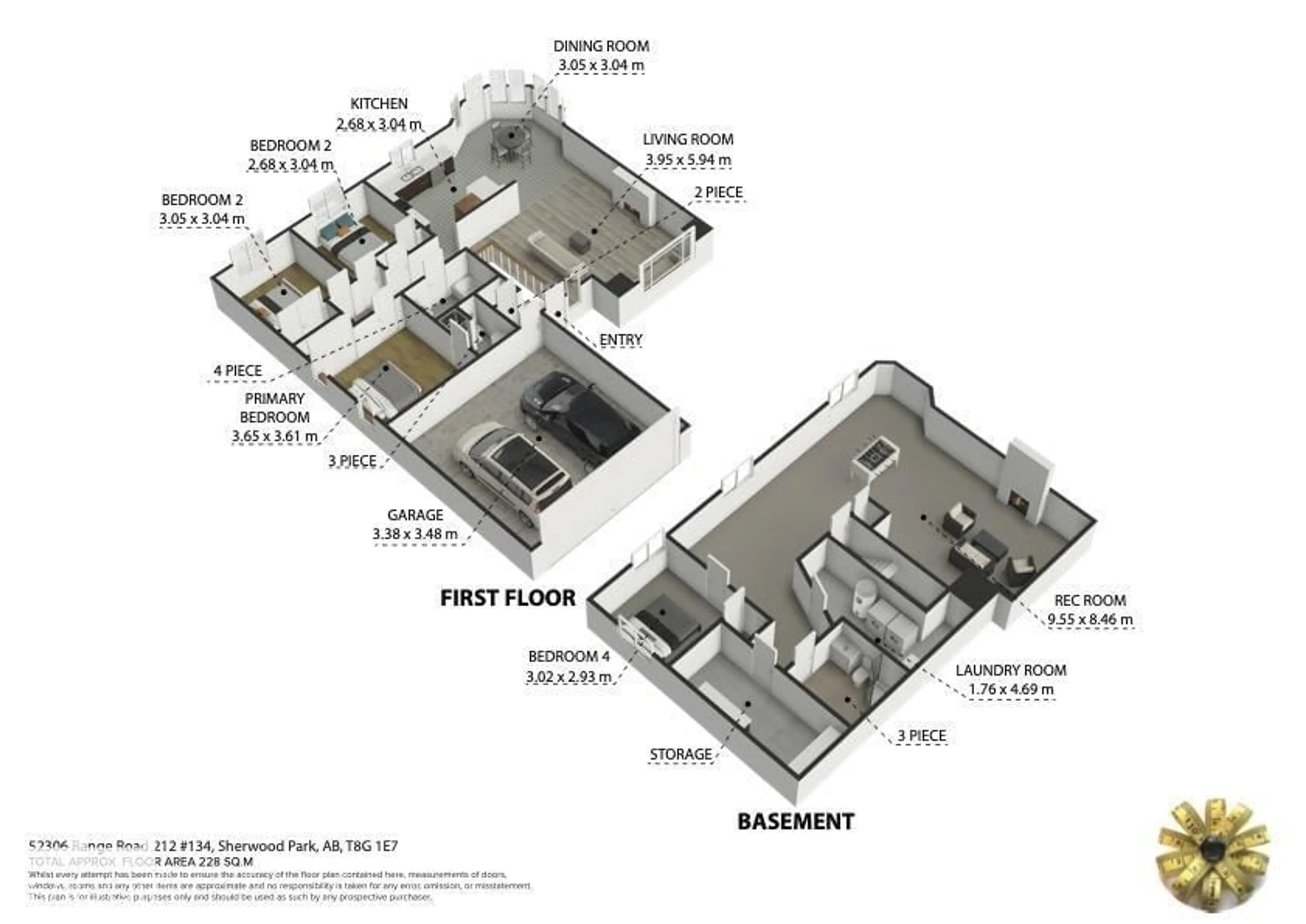 Floor plan for 52306 - 134 RGE ROAD 212, Rural Strathcona County Alberta T8G1A9
