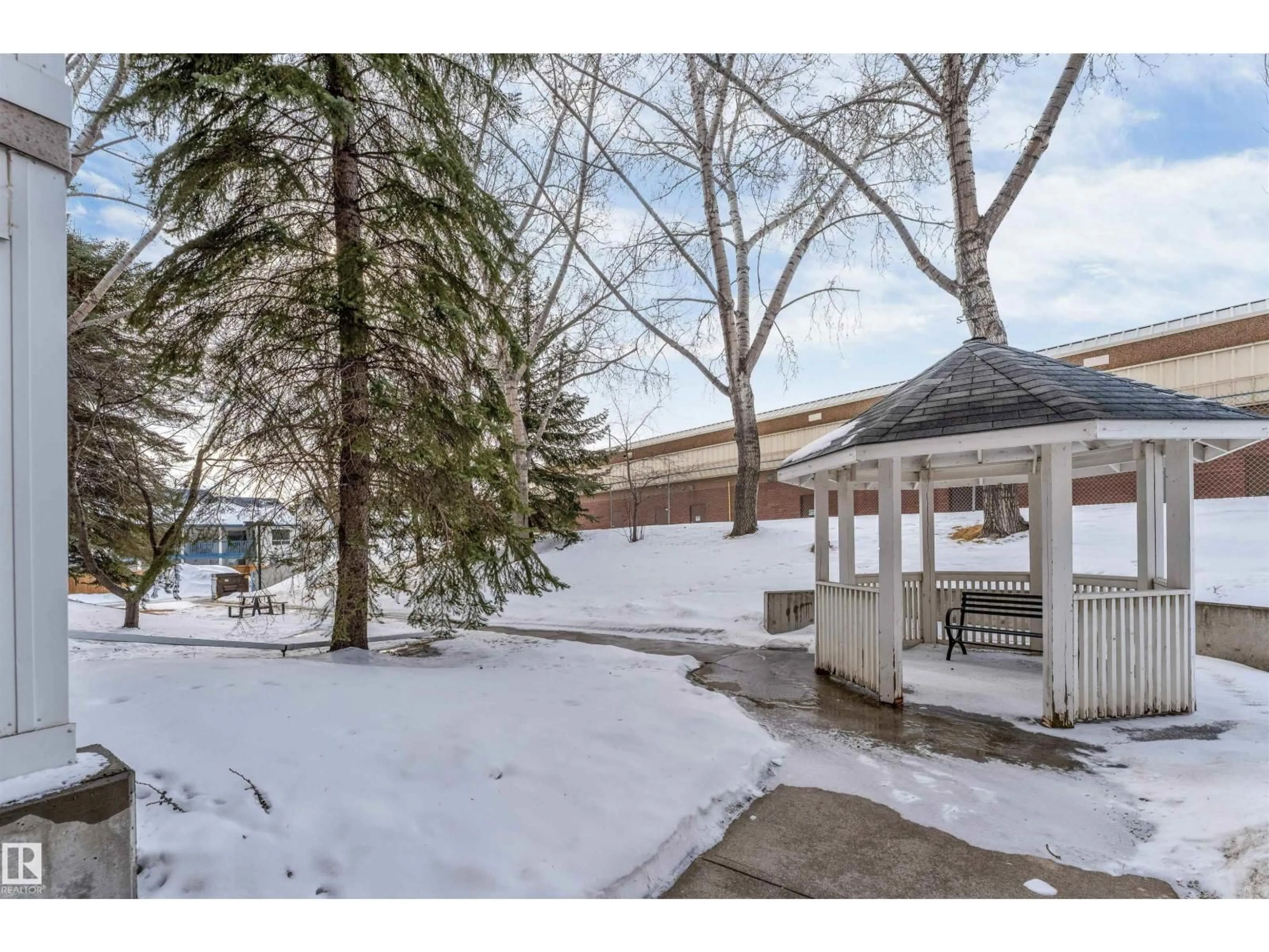 Patio, unknown for #107 - 9760 176 ST, Edmonton Alberta T5T5Z5