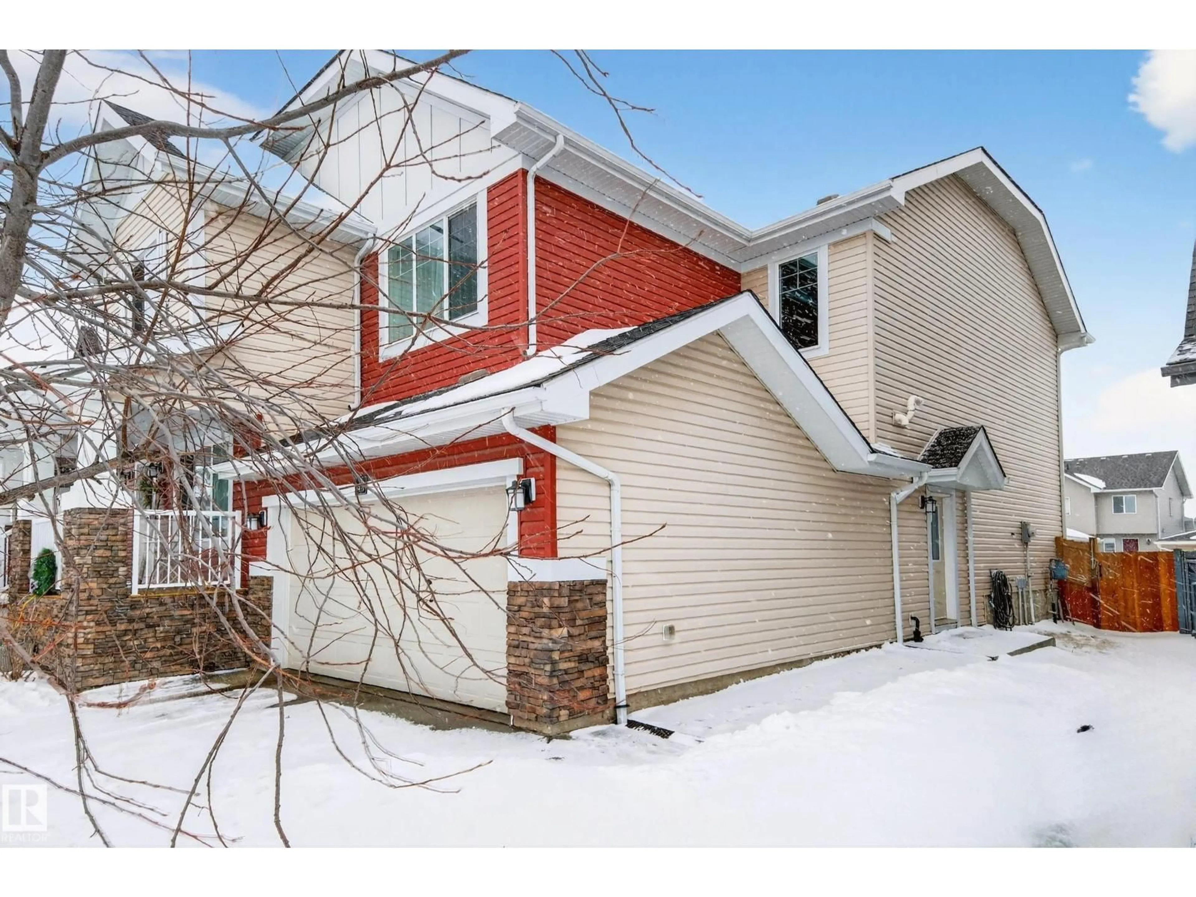Home with brick exterior material, street for 48 SIERRA WD, Fort Saskatchewan Alberta T8L0T3