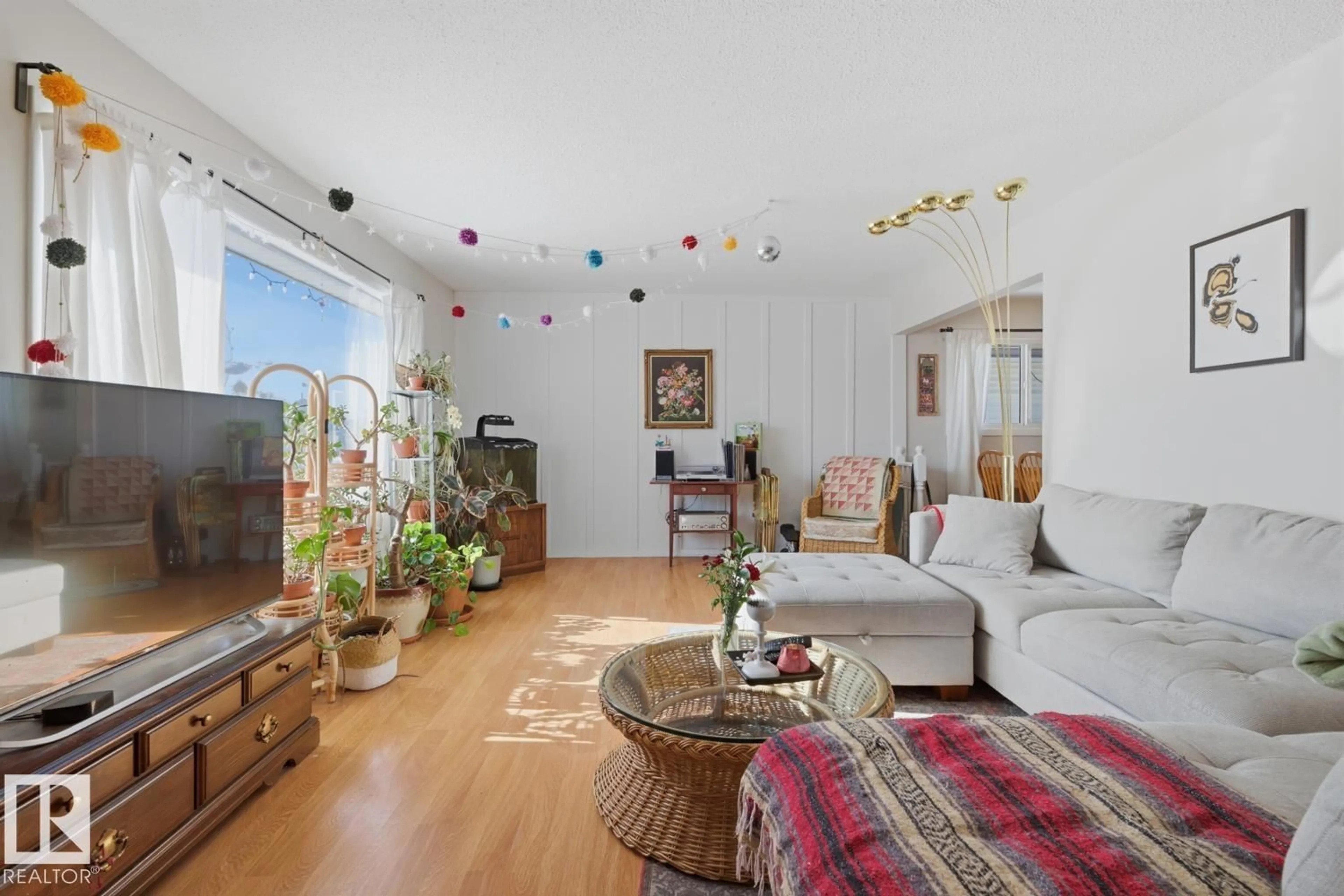 Living room with furniture, unknown for 11332 134 AV, Edmonton Alberta T5E1K6