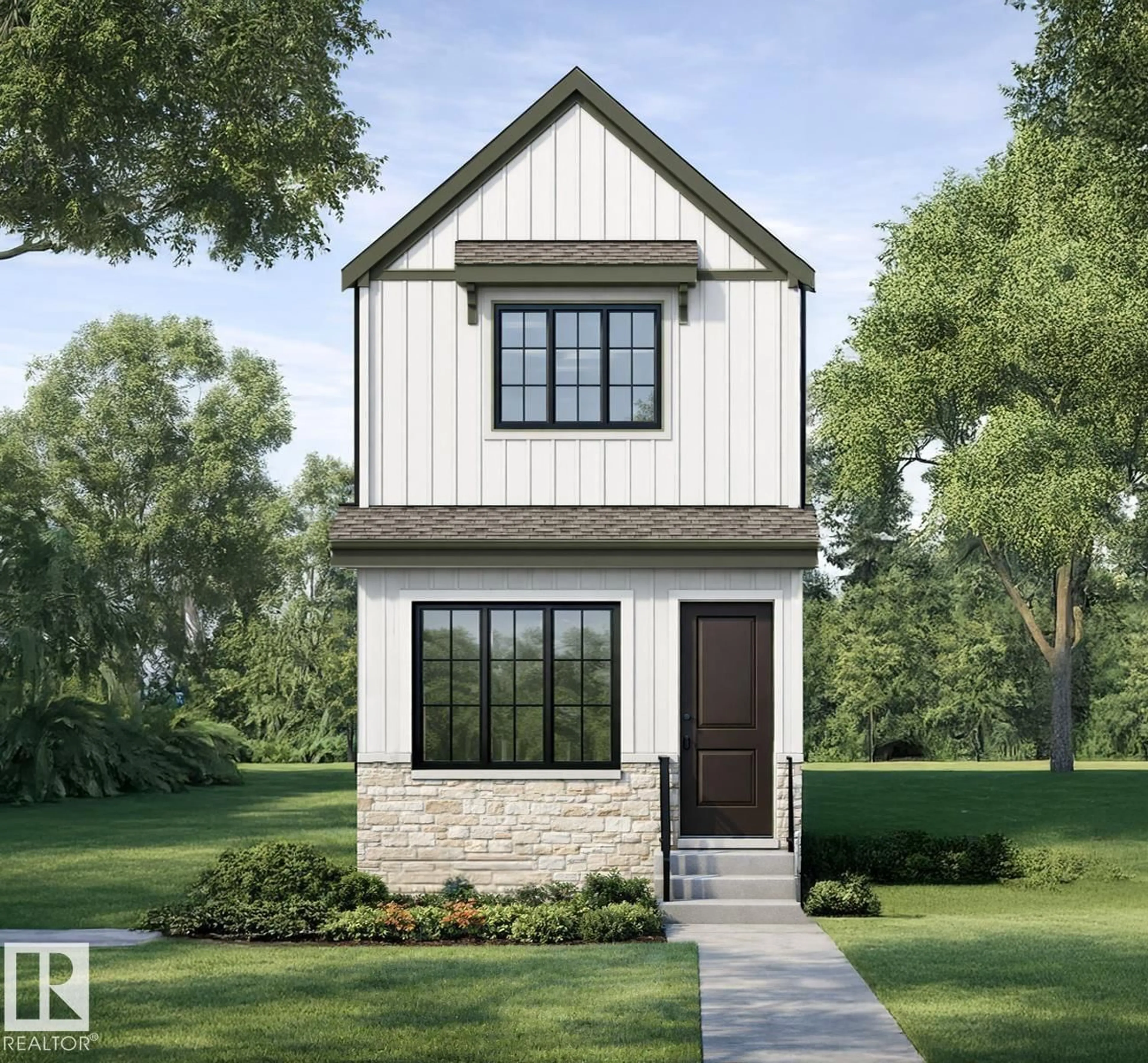 Home with brick exterior material, street for NW - 1320 9 ST, Edmonton Alberta T6T2W2