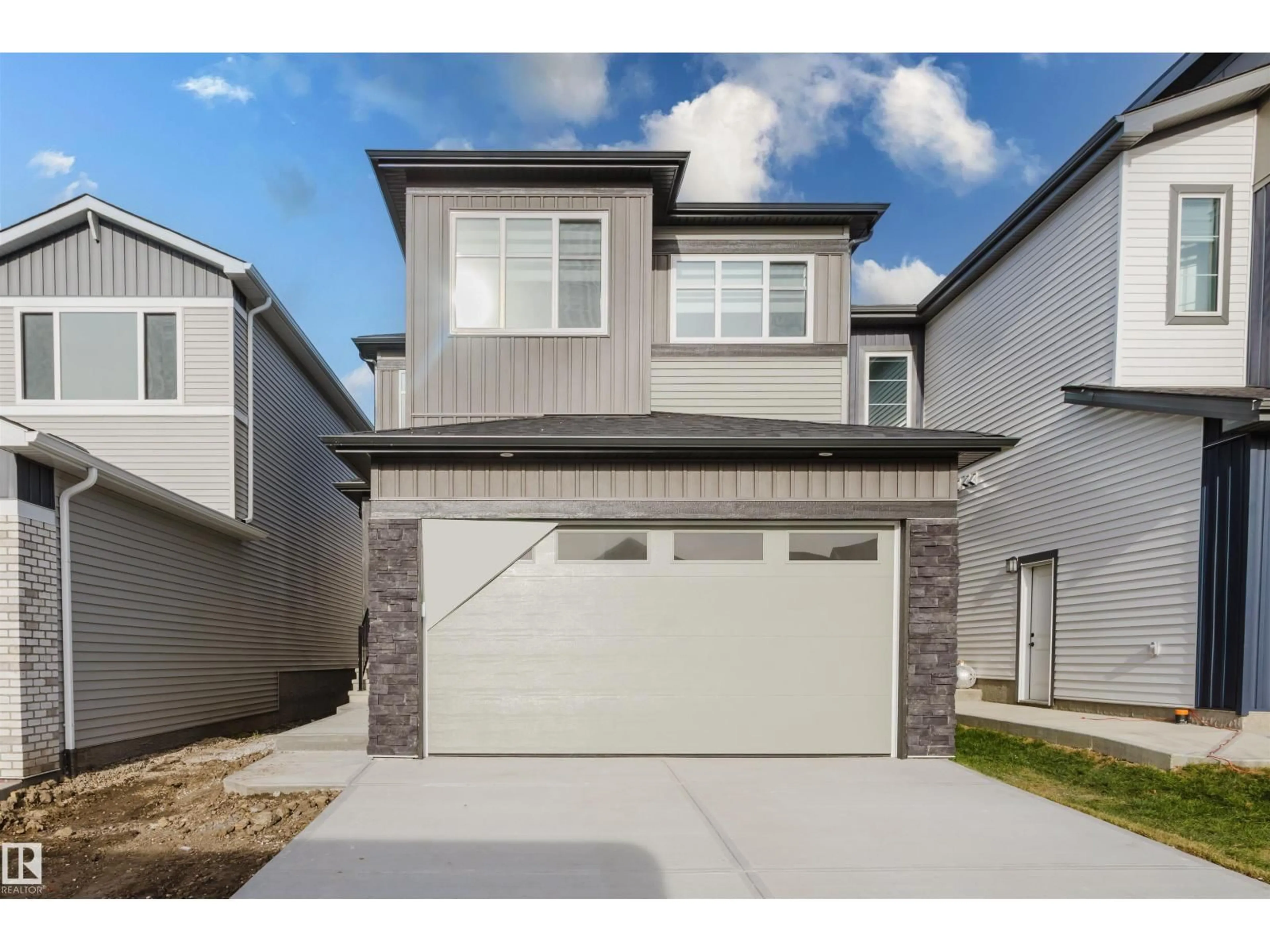 Home with vinyl exterior material, street for 358 BLUFF COVE, Leduc Alberta T9E1S2